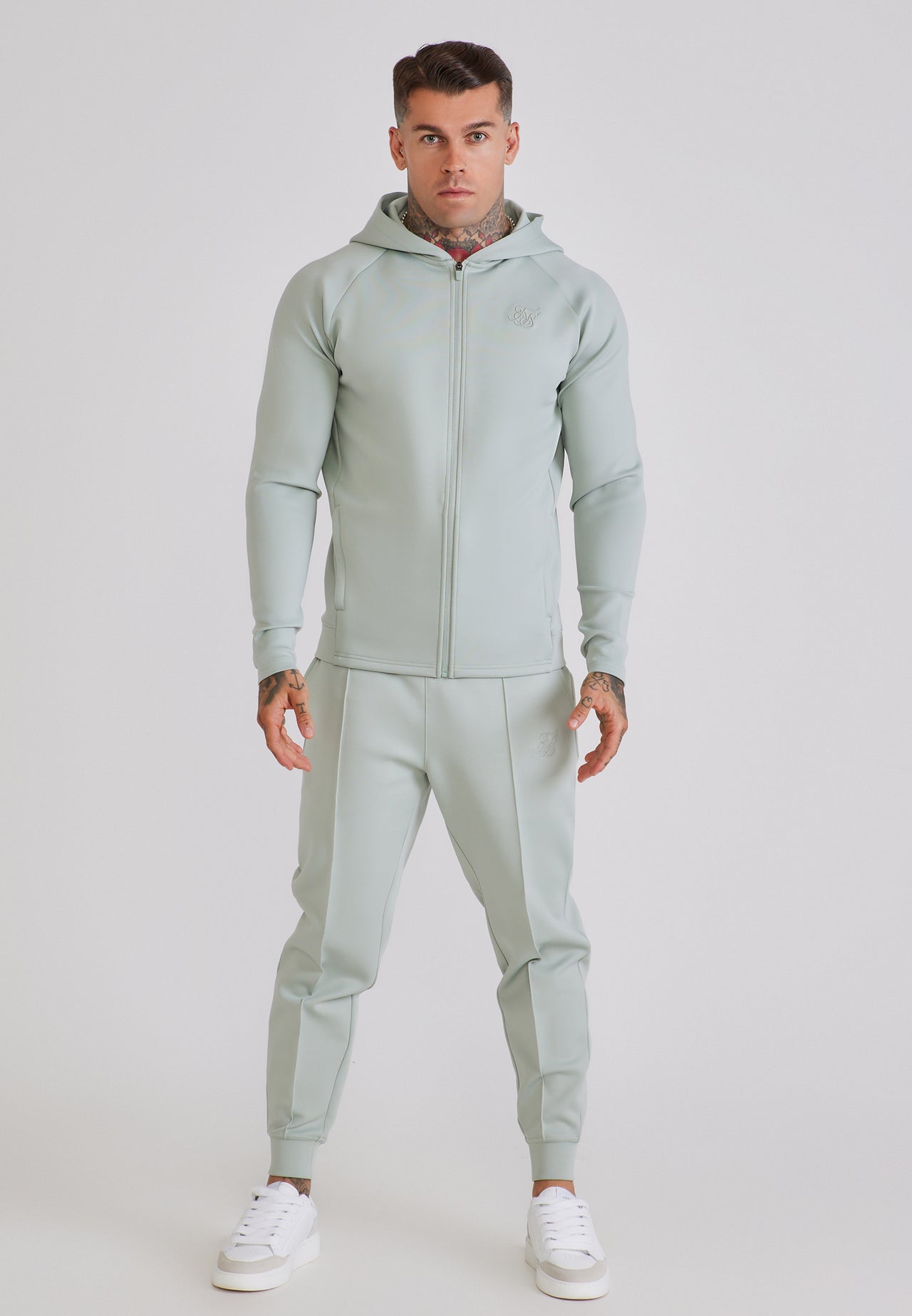 Green Hoodie and Joggers Set
