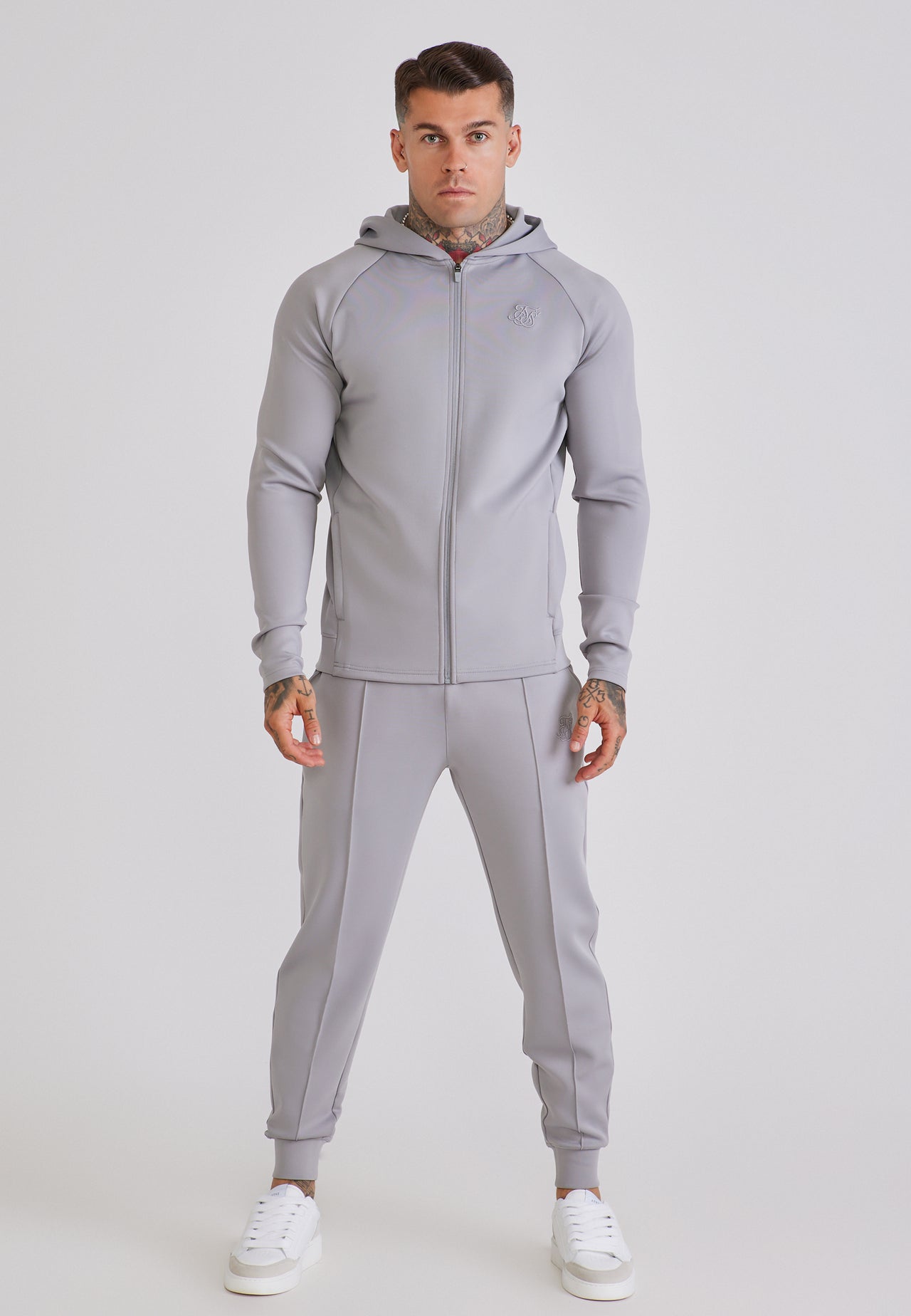 Grey Hoodie and Joggers Set