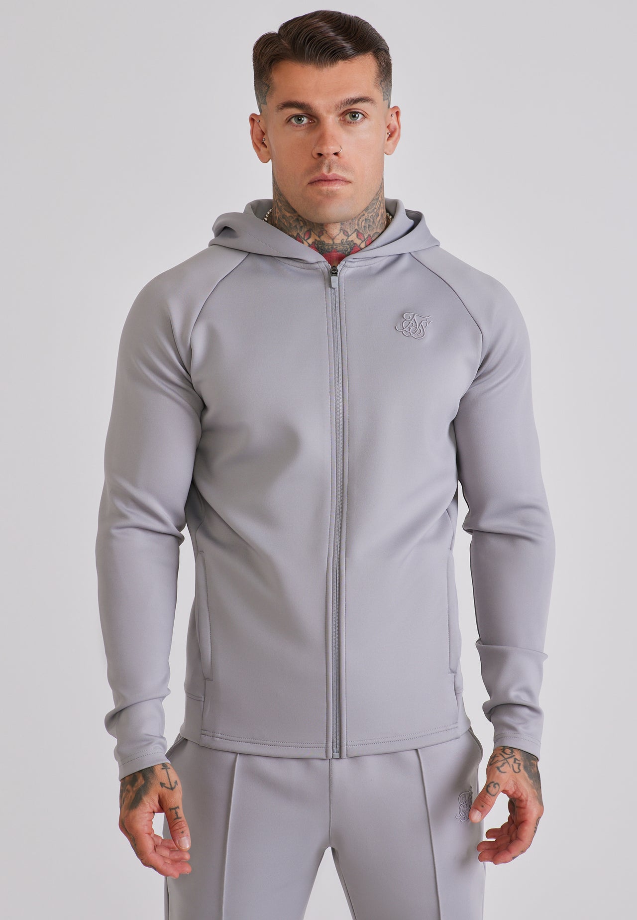 Grey Hoodie and Joggers Set (1)