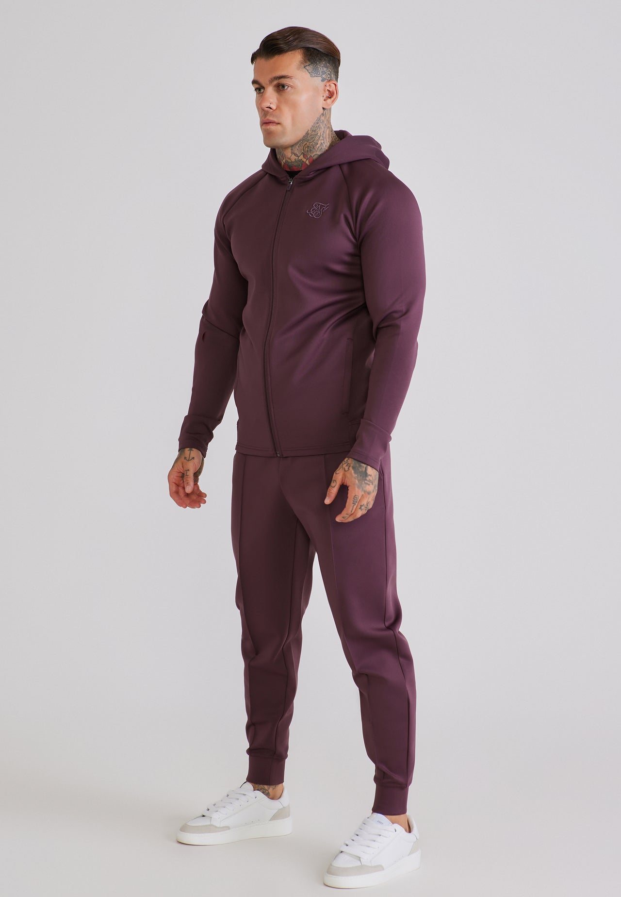 Burgundy Hoodie and Joggers Set (3)