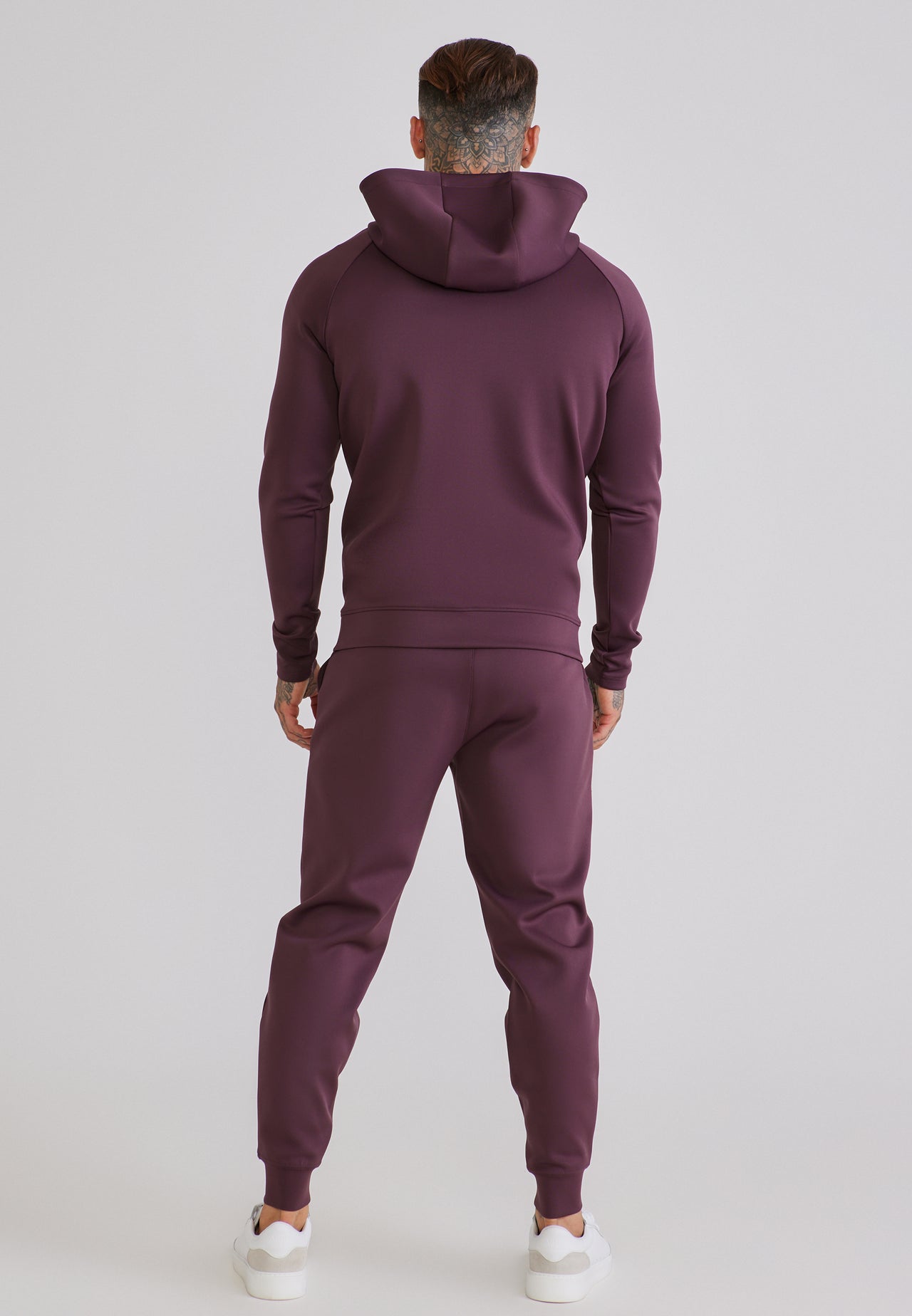 Burgundy Hoodie and Joggers Set (4)