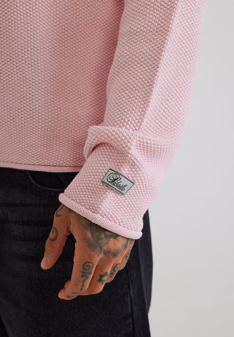 Pink Knitted Sweater (1)