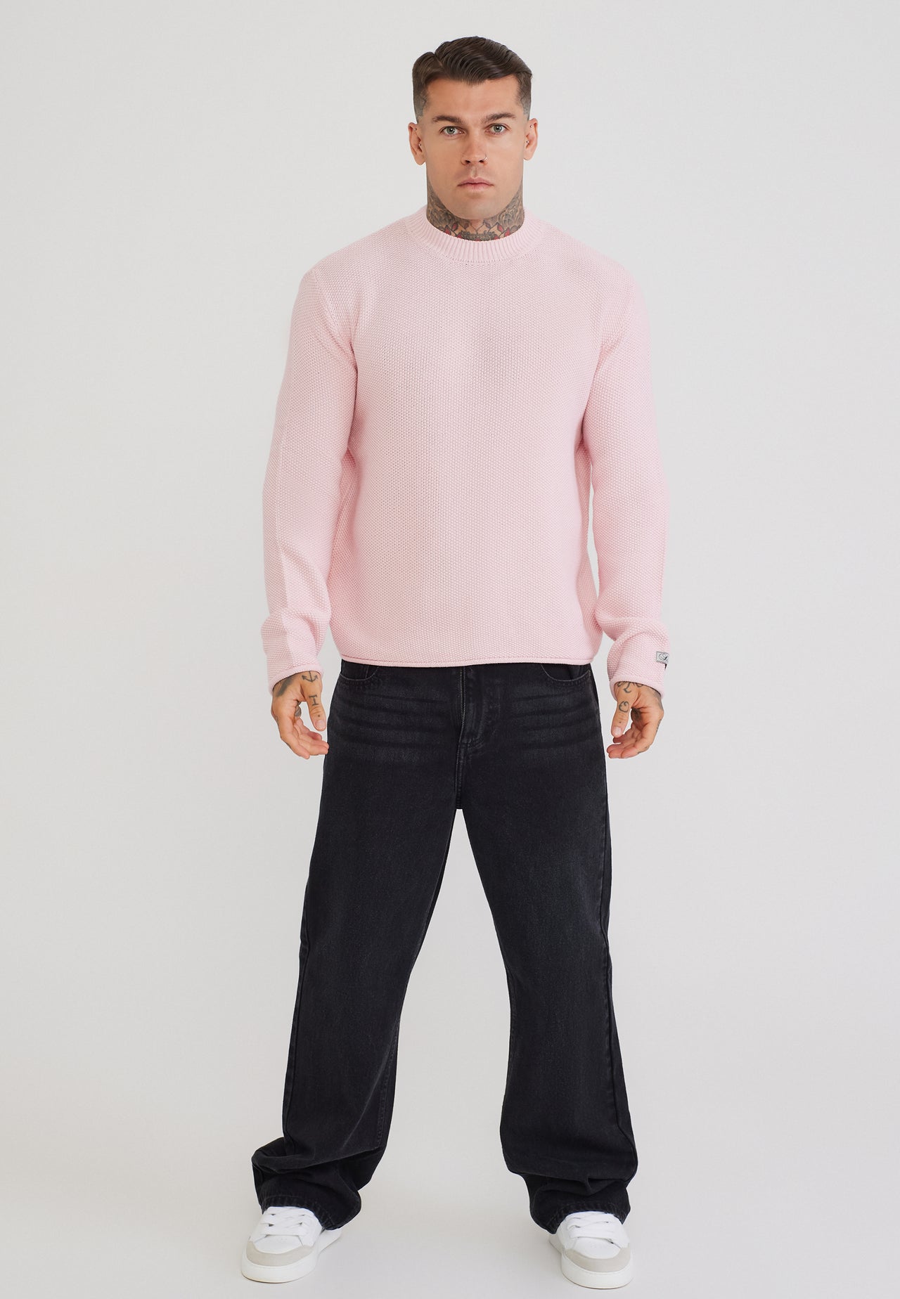 Pink Knitted Sweater (2)