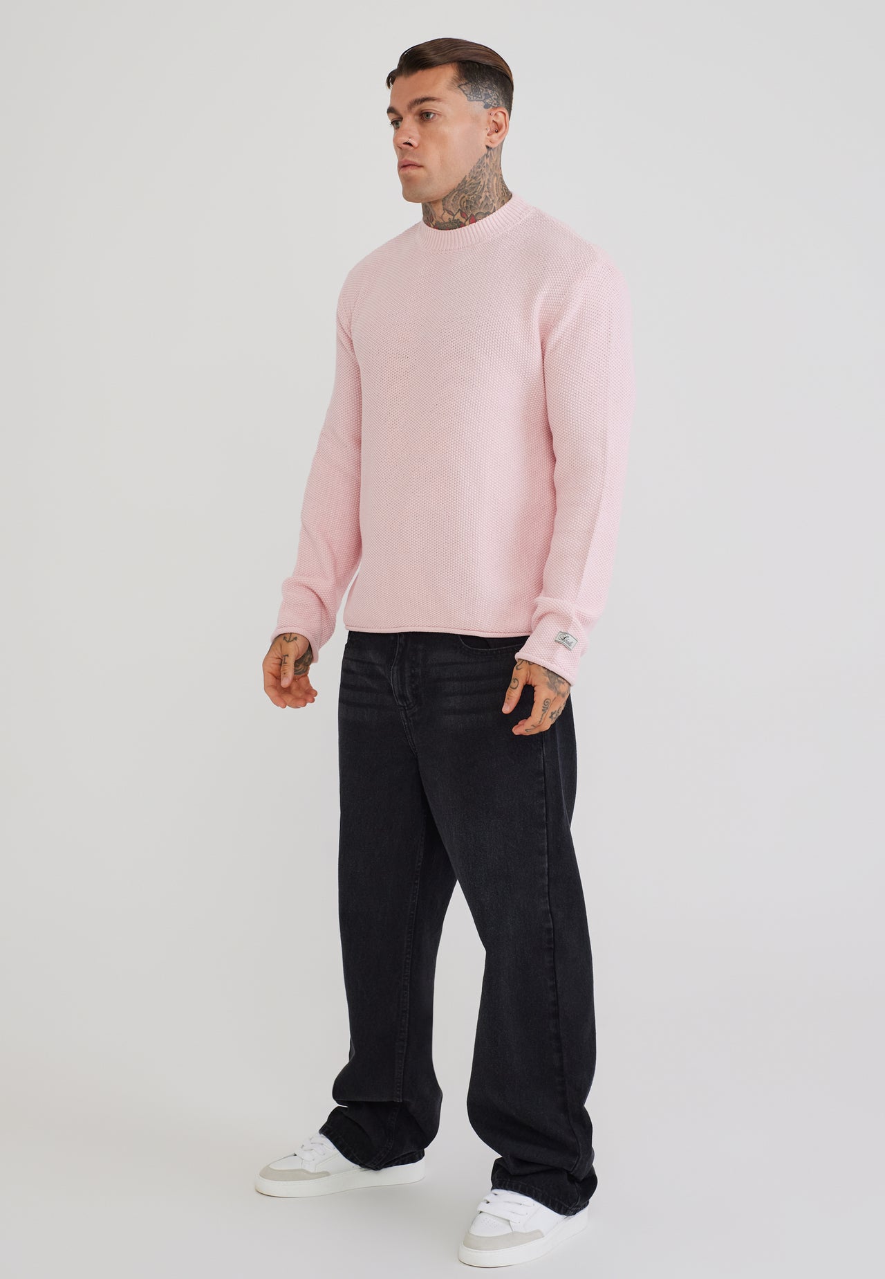 Pink Knitted Sweater (3)