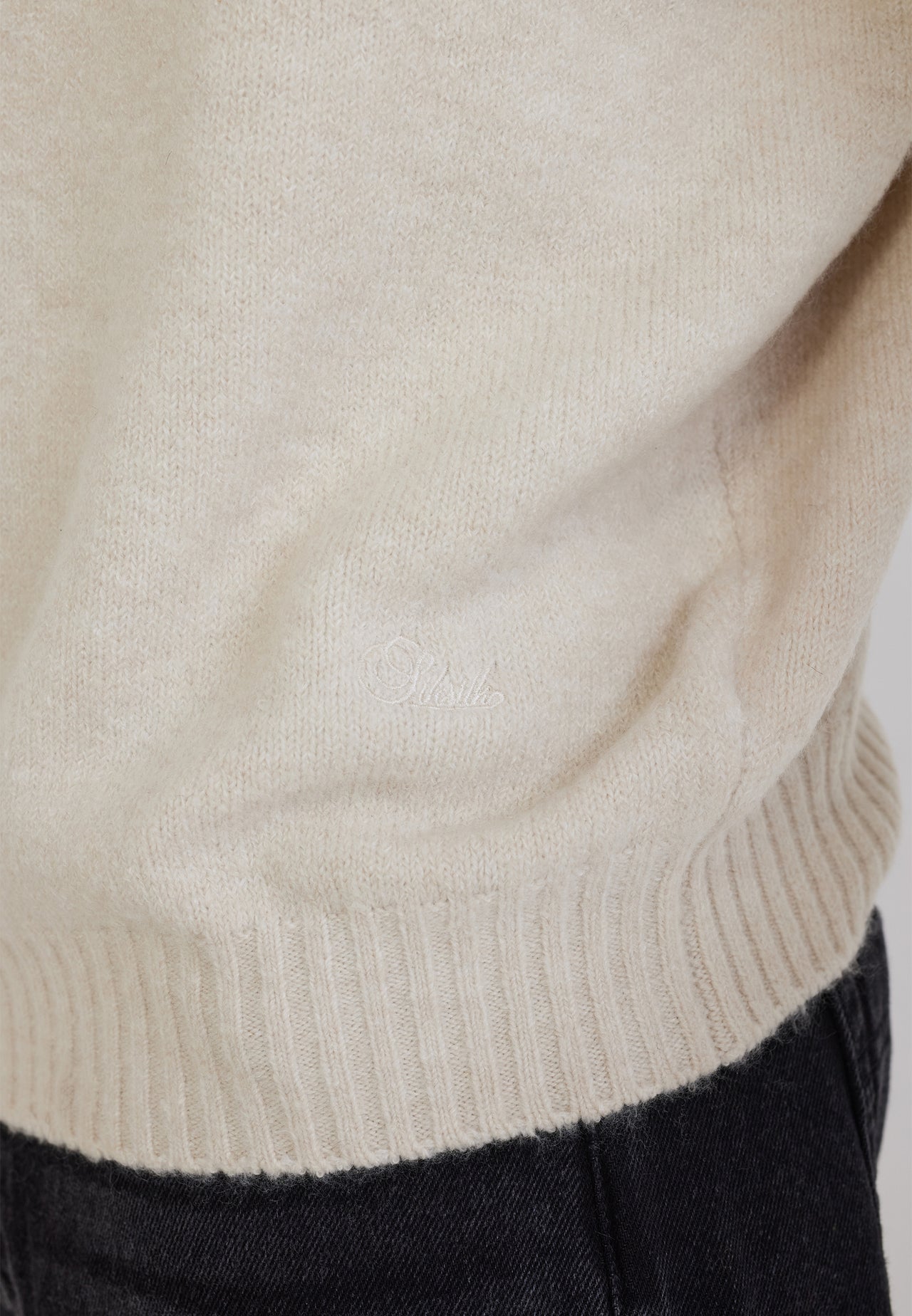 Ecru Roll Neck Sweater (1)