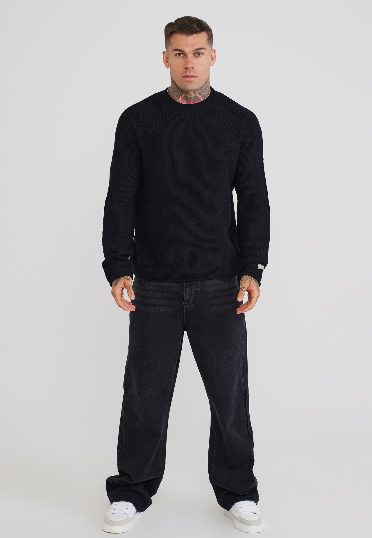 Black Knitted Sweater (2)