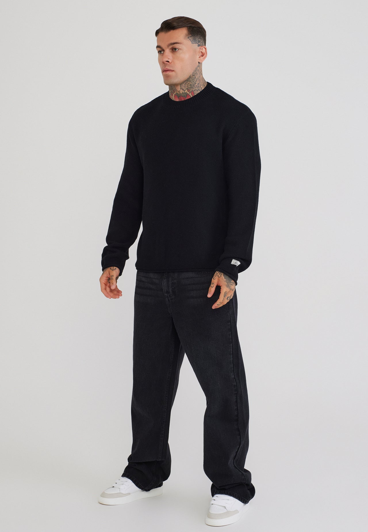 Black Knitted Sweater (3)