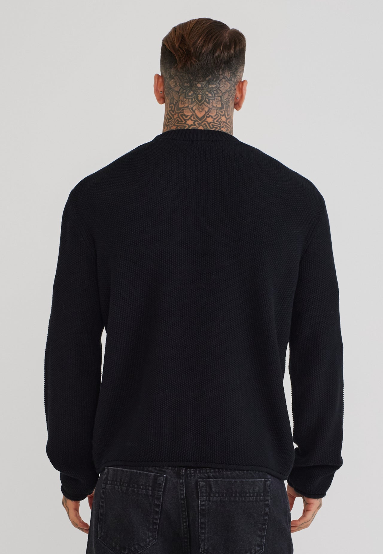 Black Knitted Sweater (4)