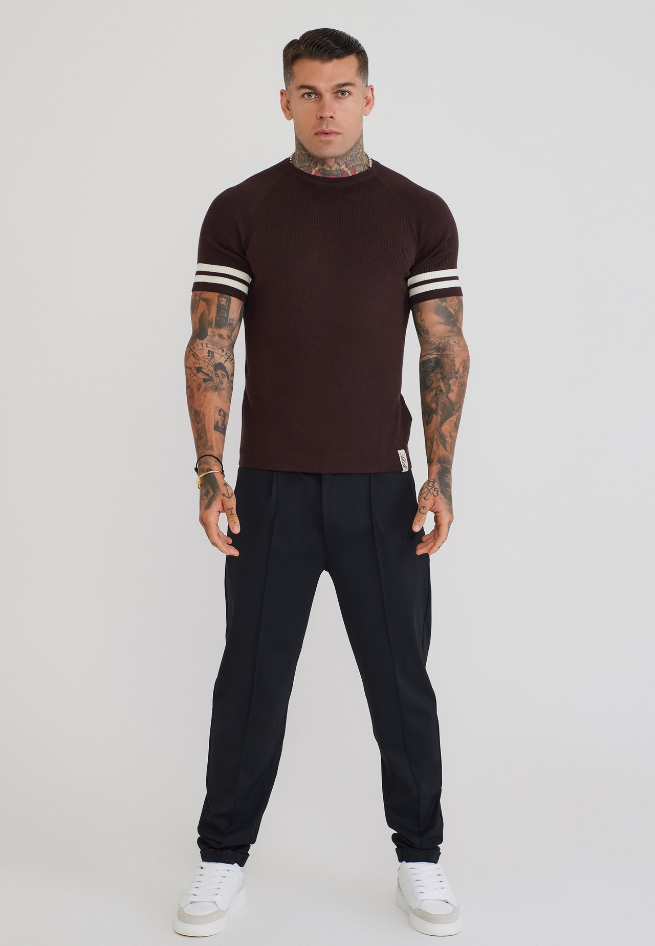 Brown Knitted T-Shirt (2)