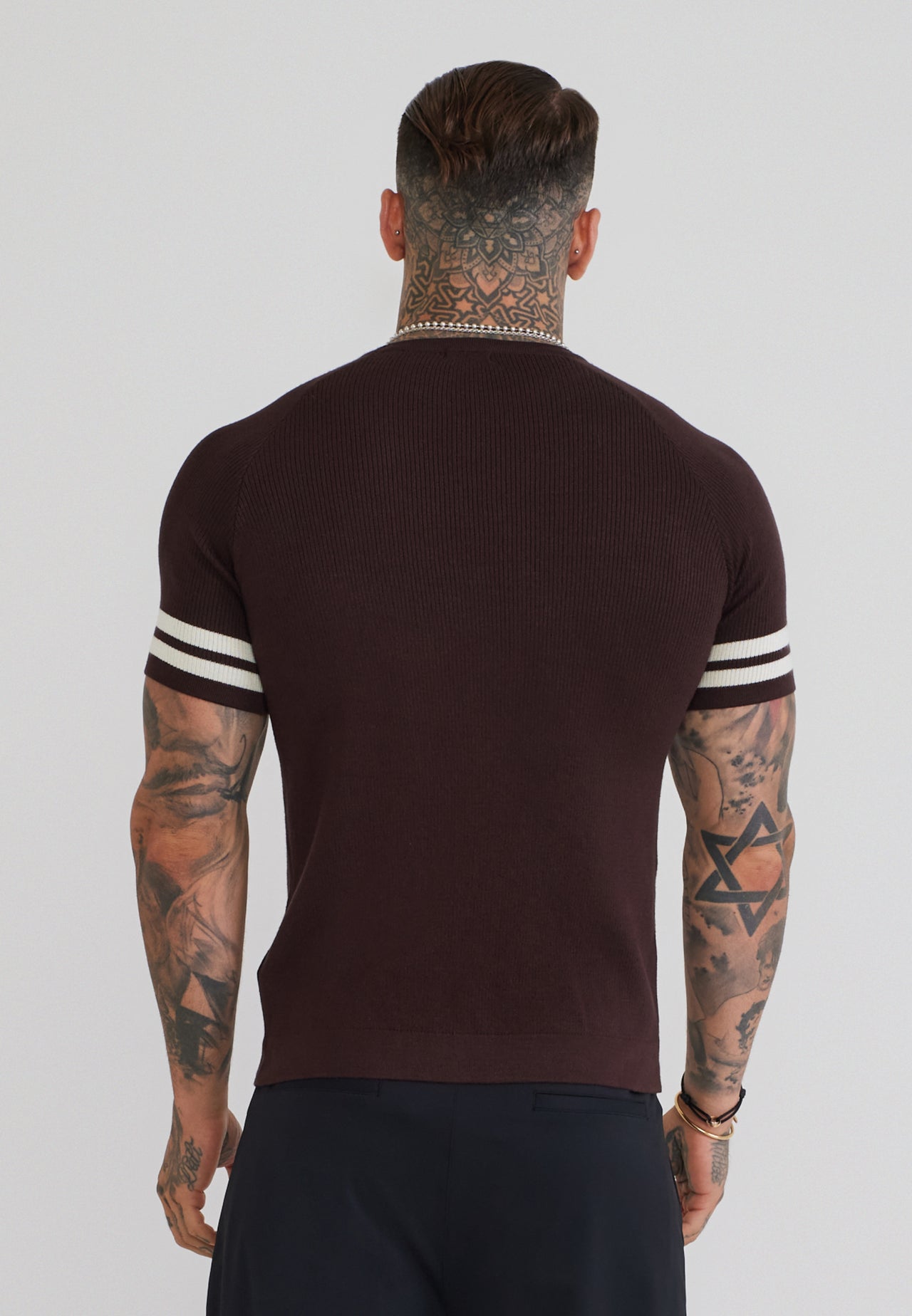 Brown Knitted T-Shirt (4)