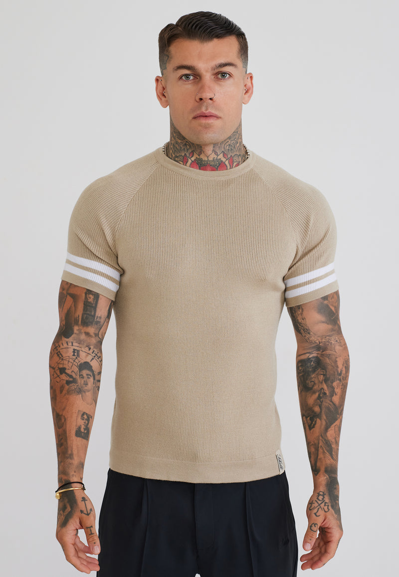 Stone Knitted T-Shirt