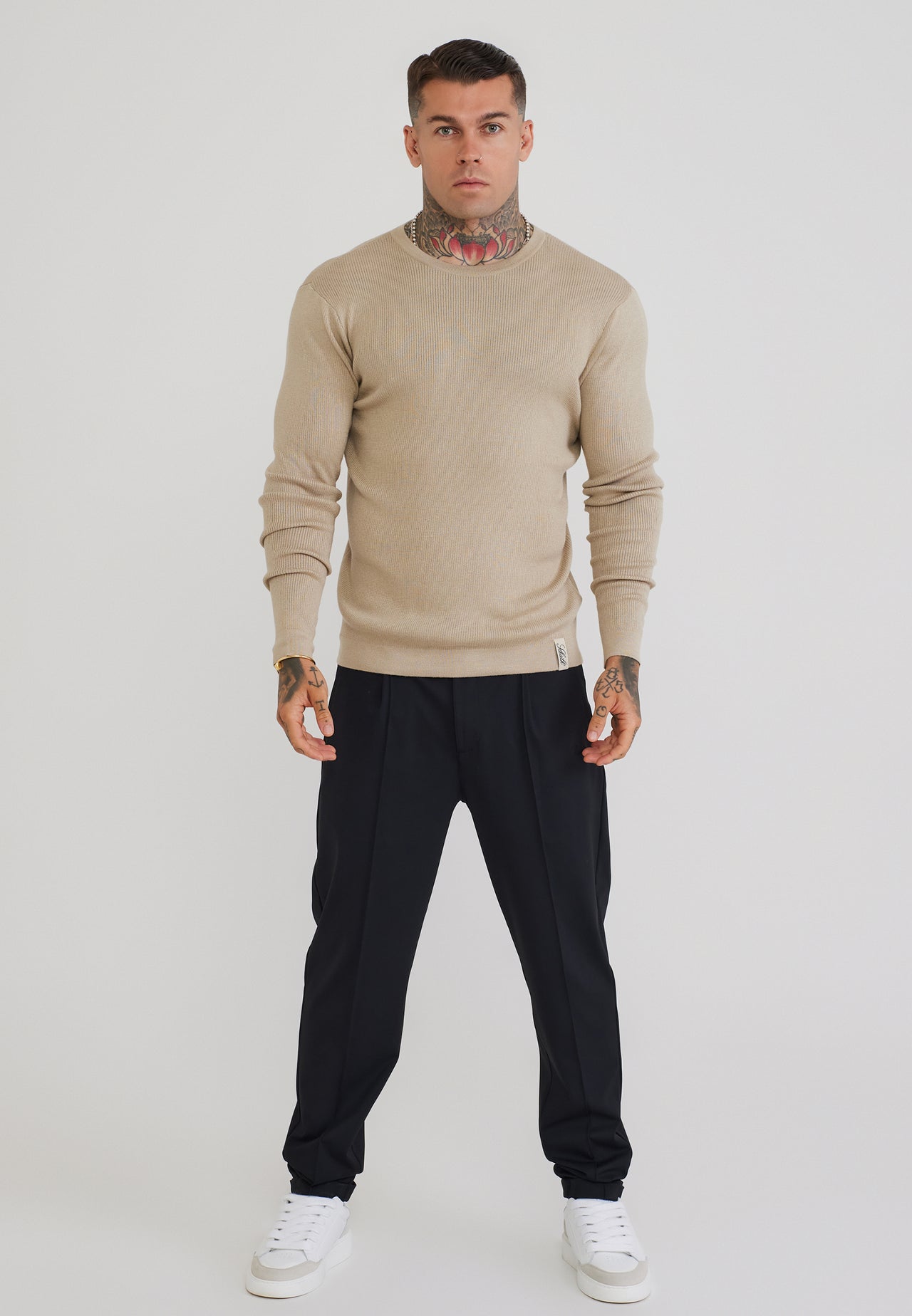 Stone LS Knitted T-Shirt (2)