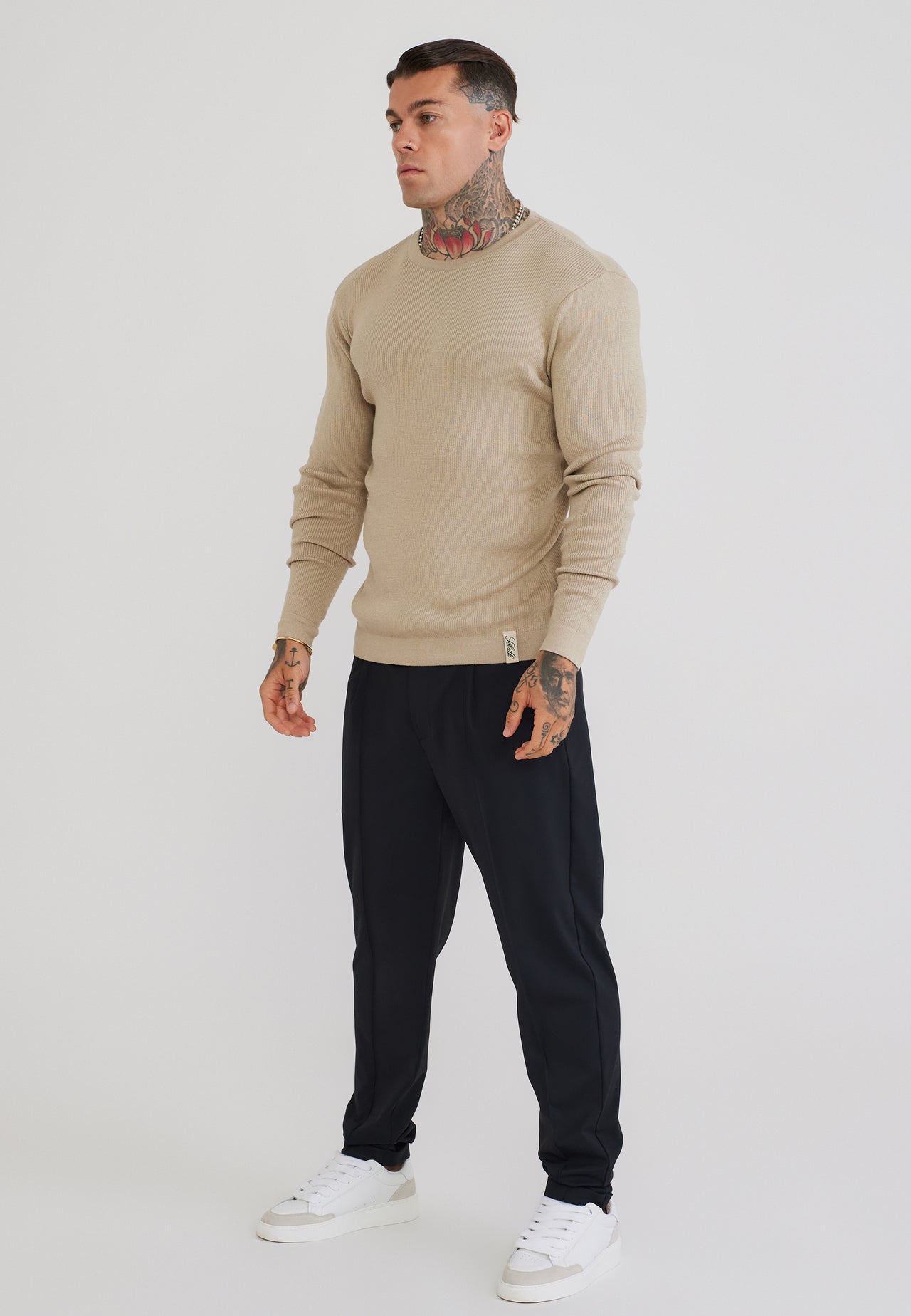 Stone LS Knitted T-Shirt (3)