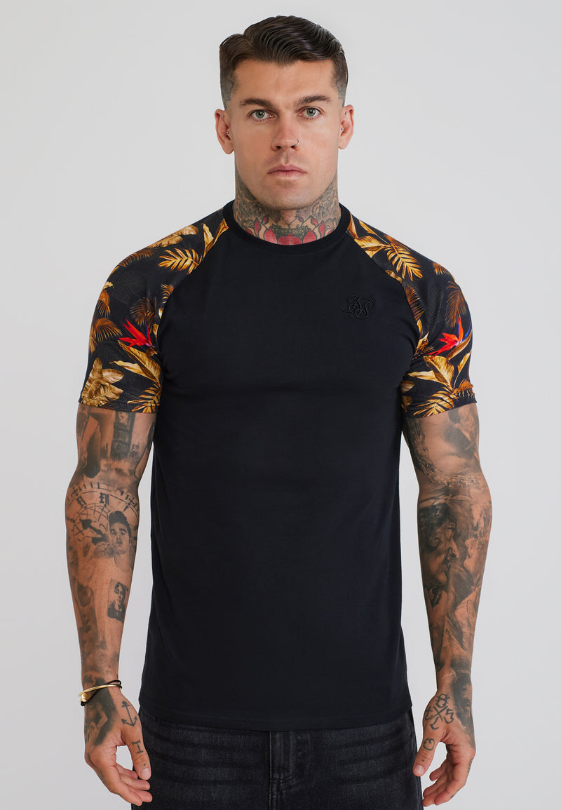 Black Raglan T-Shirt