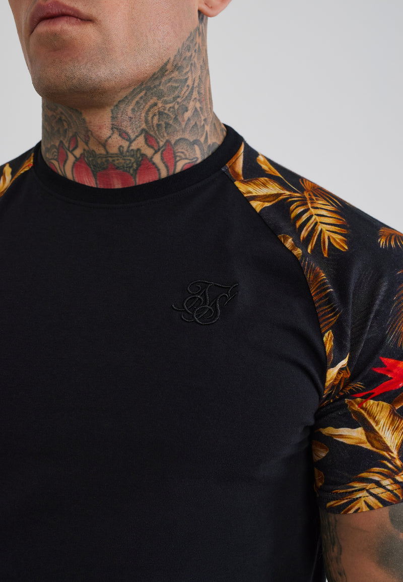 Black Raglan T-Shirt (1)