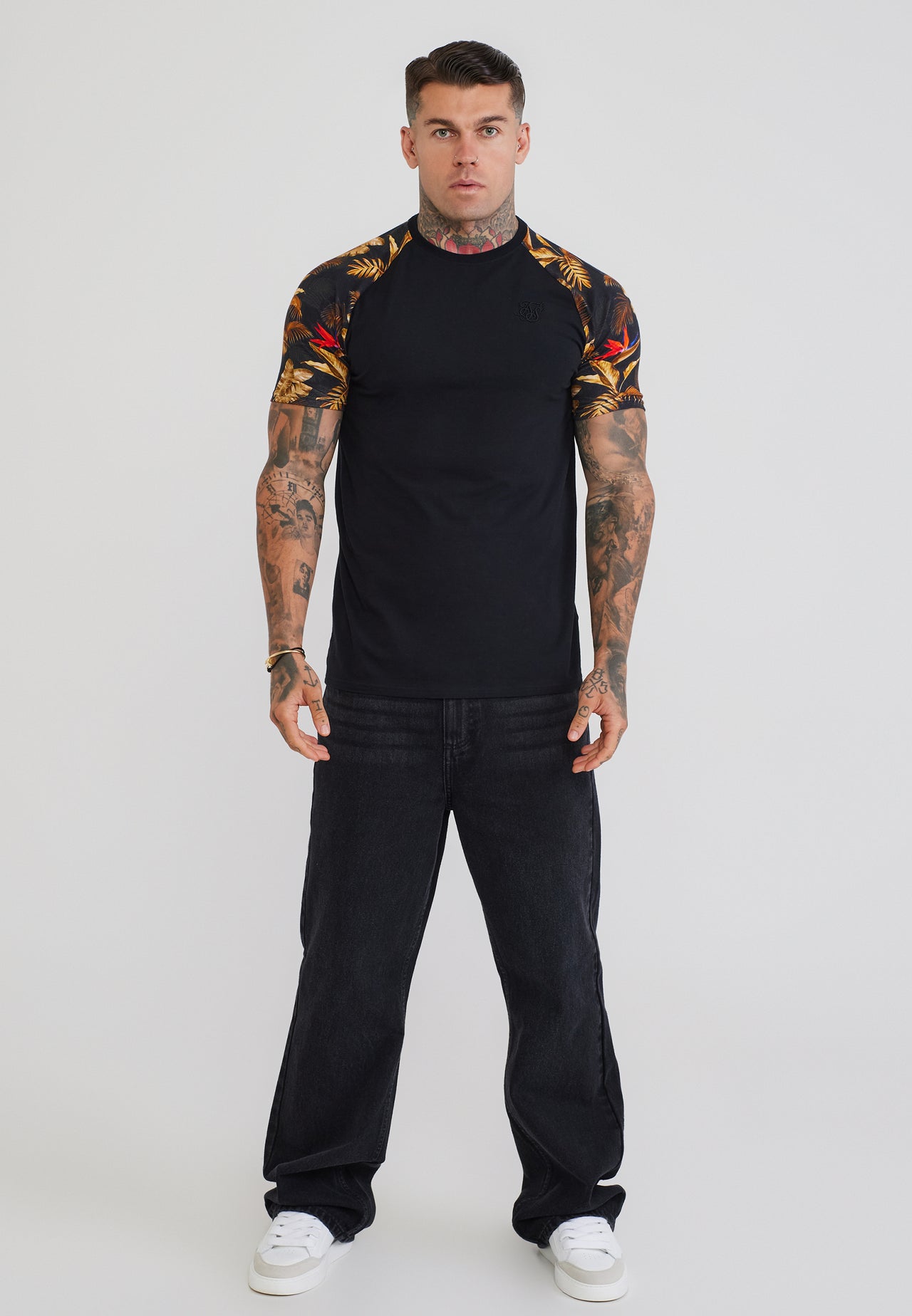 Black Raglan T-Shirt (2)