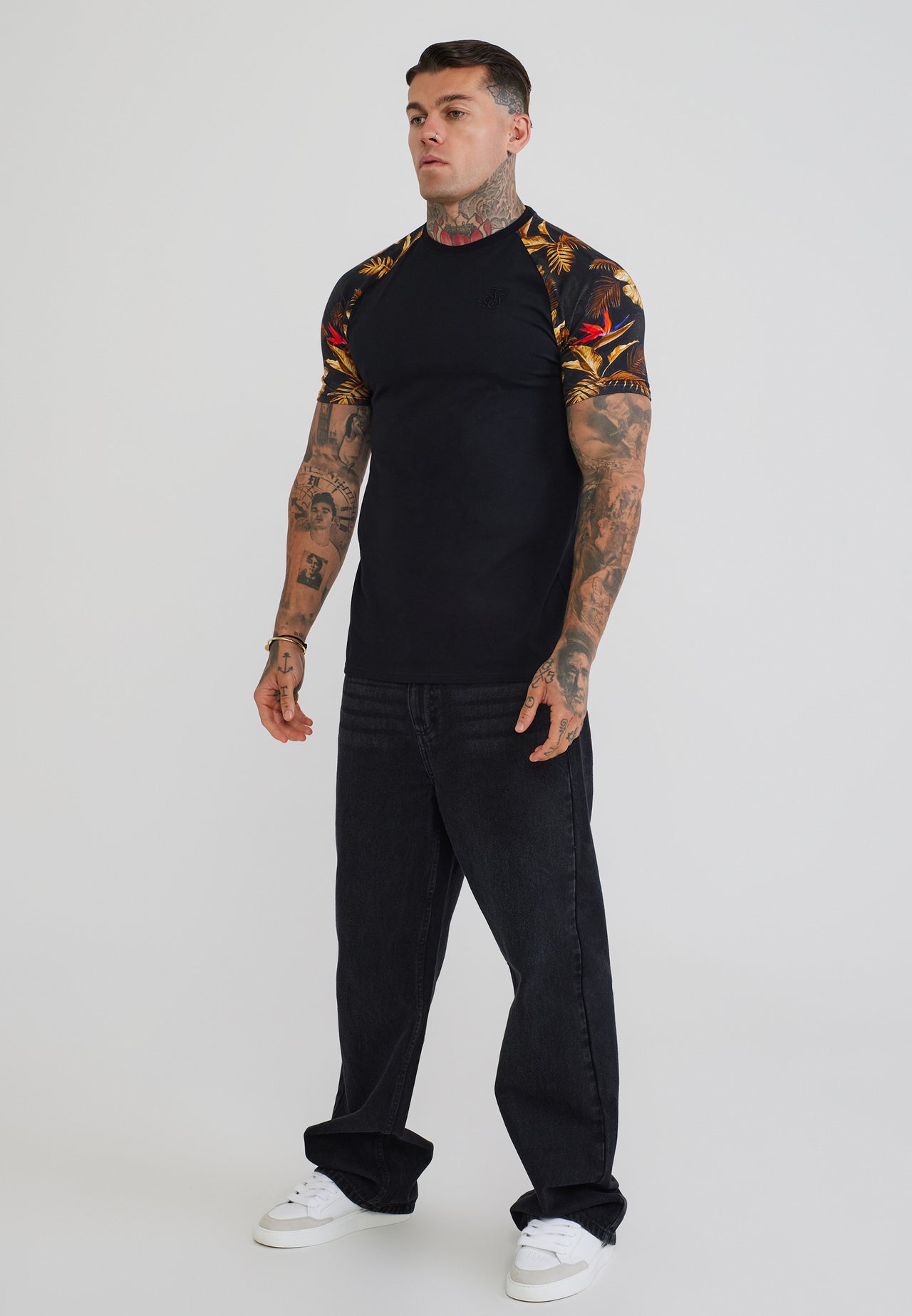 Black Raglan T-Shirt (3)