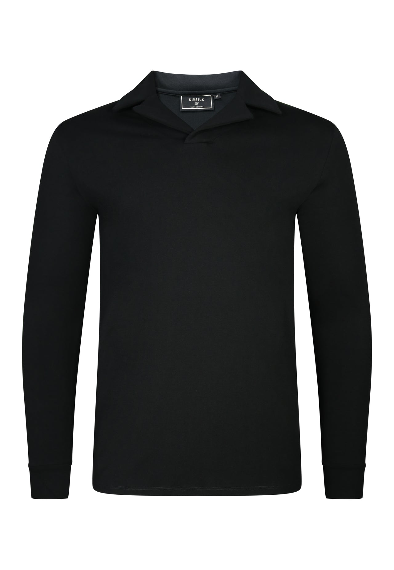 Black LS Revere Polo (5)