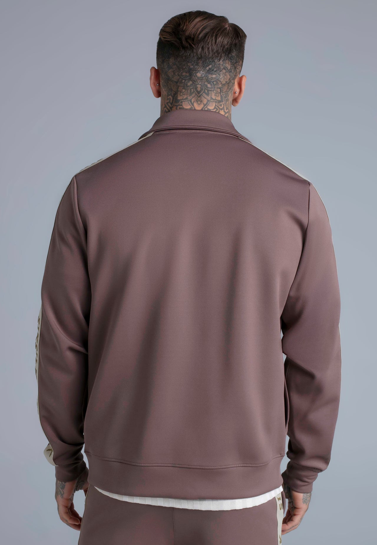 Brown Track Top and Jogger Set (4)