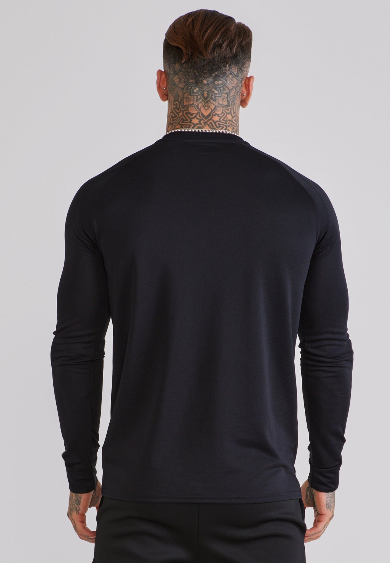 Black LS Tech T-Shirt (4)