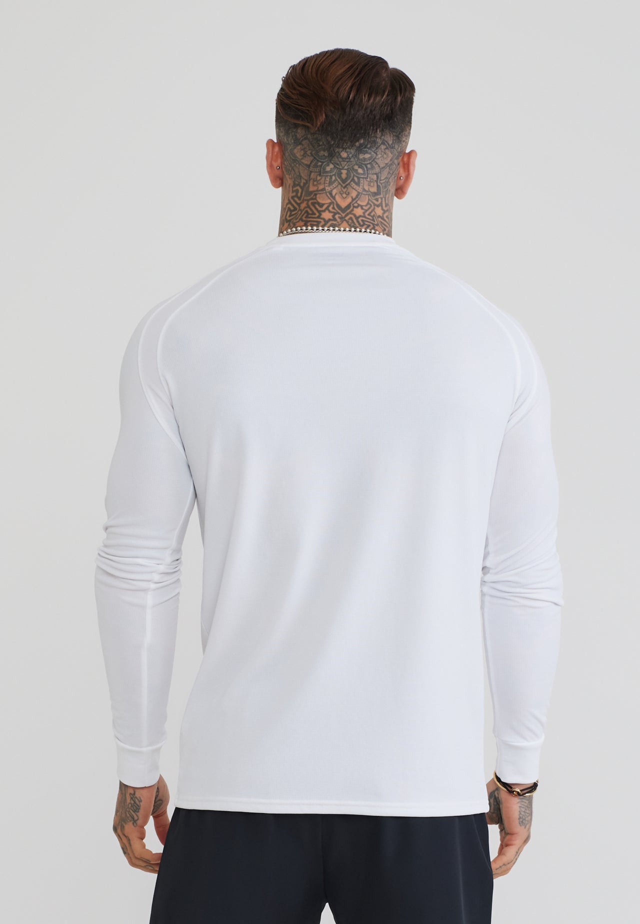 White LS Tech T-Shirt (4)