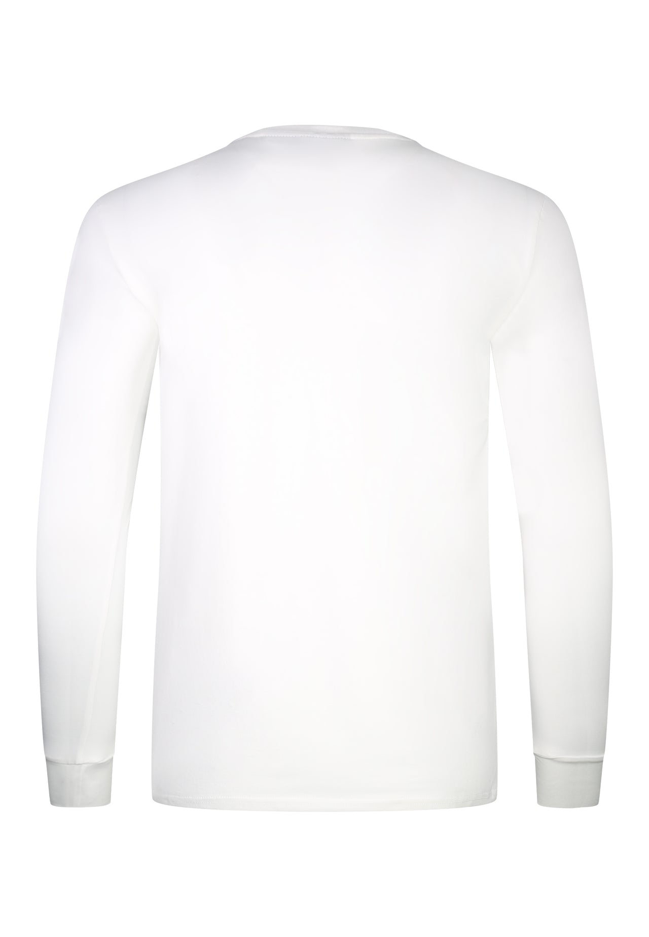 White Essentials Long Sleeve T-Shirt (6)