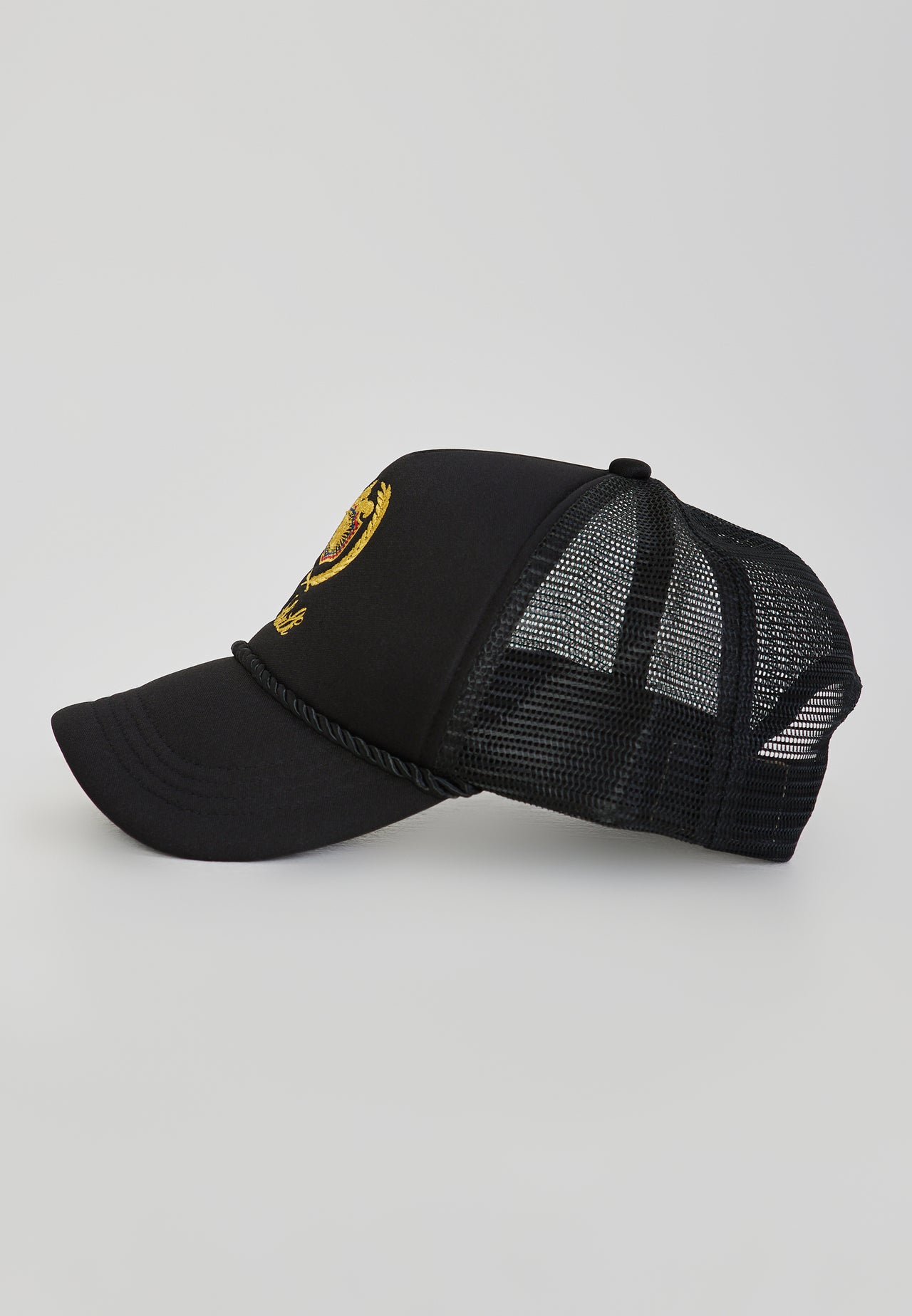 Black Trucker Cap (2)