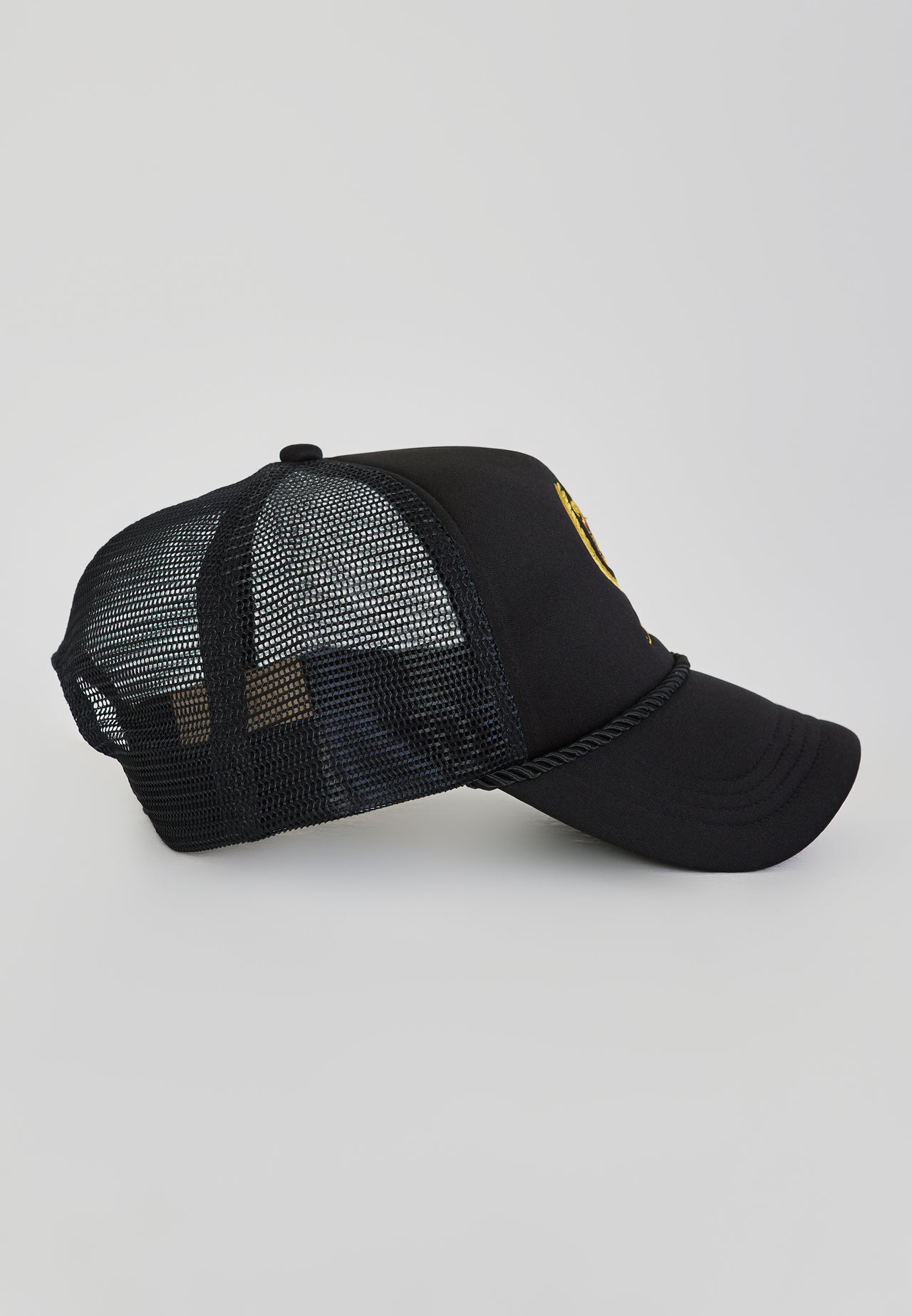 Black Trucker Cap (3)