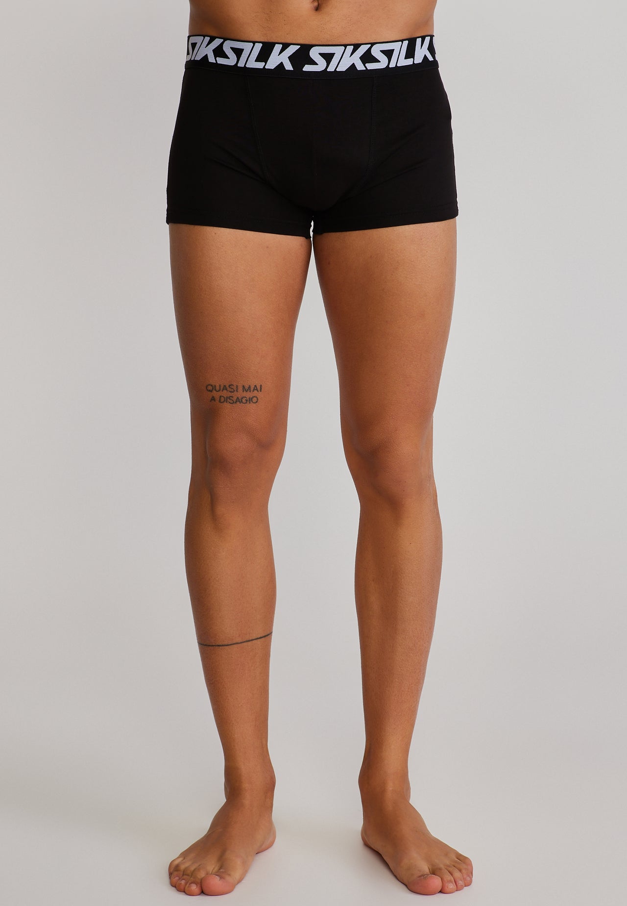 Black and White and Grey and Burgundy and Navy Pack of 5 Boxer Shorts (1)