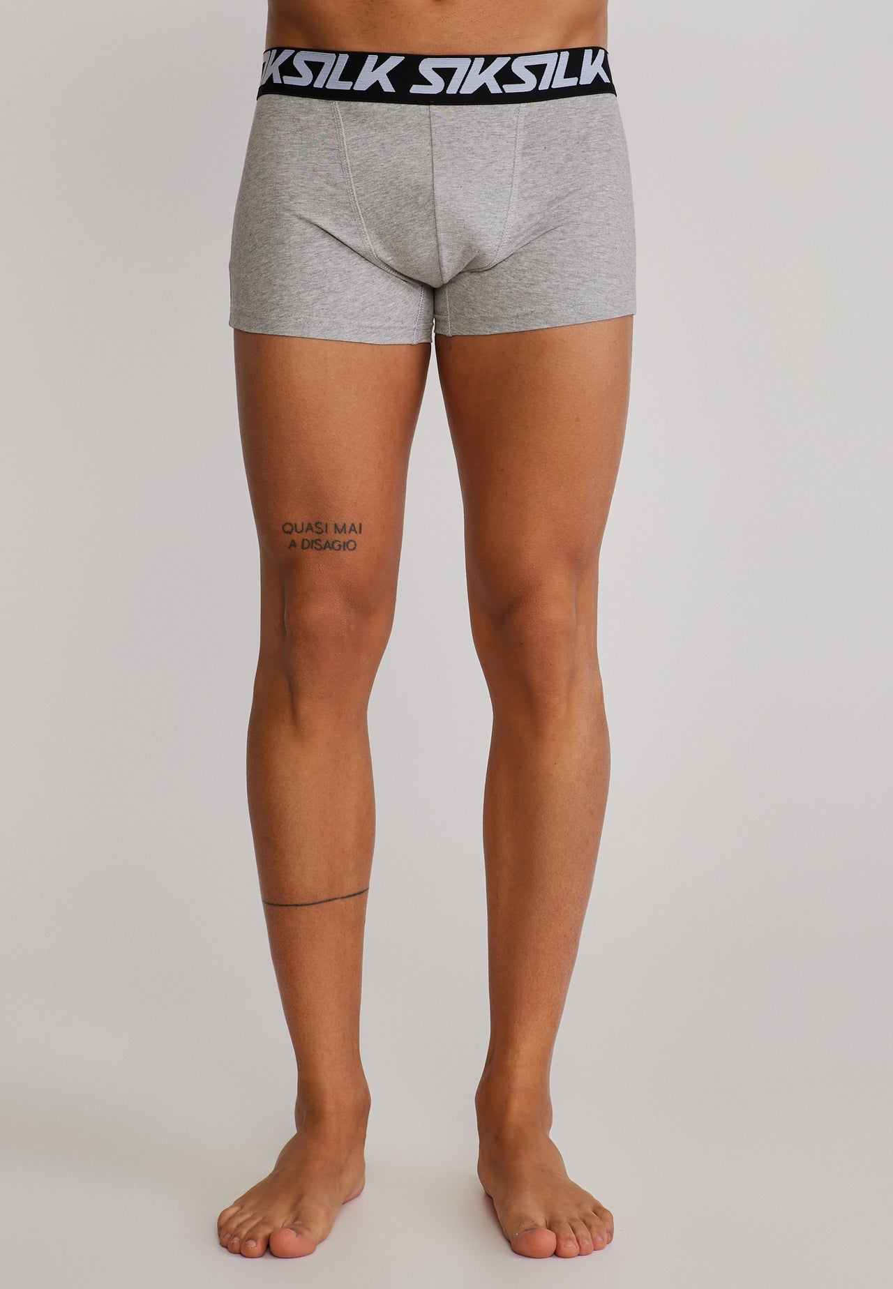 Black and White and Grey and Burgundy and Navy Pack of 5 Boxer Shorts (3)