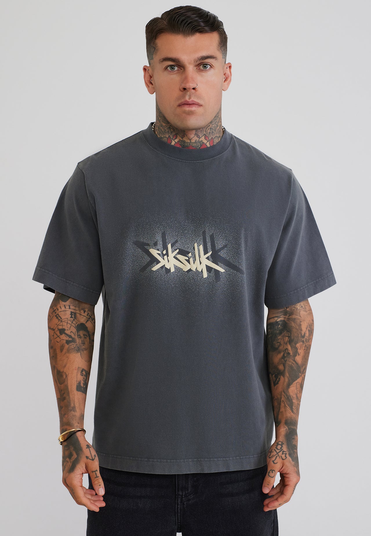 Grey Graphic T-Shirt