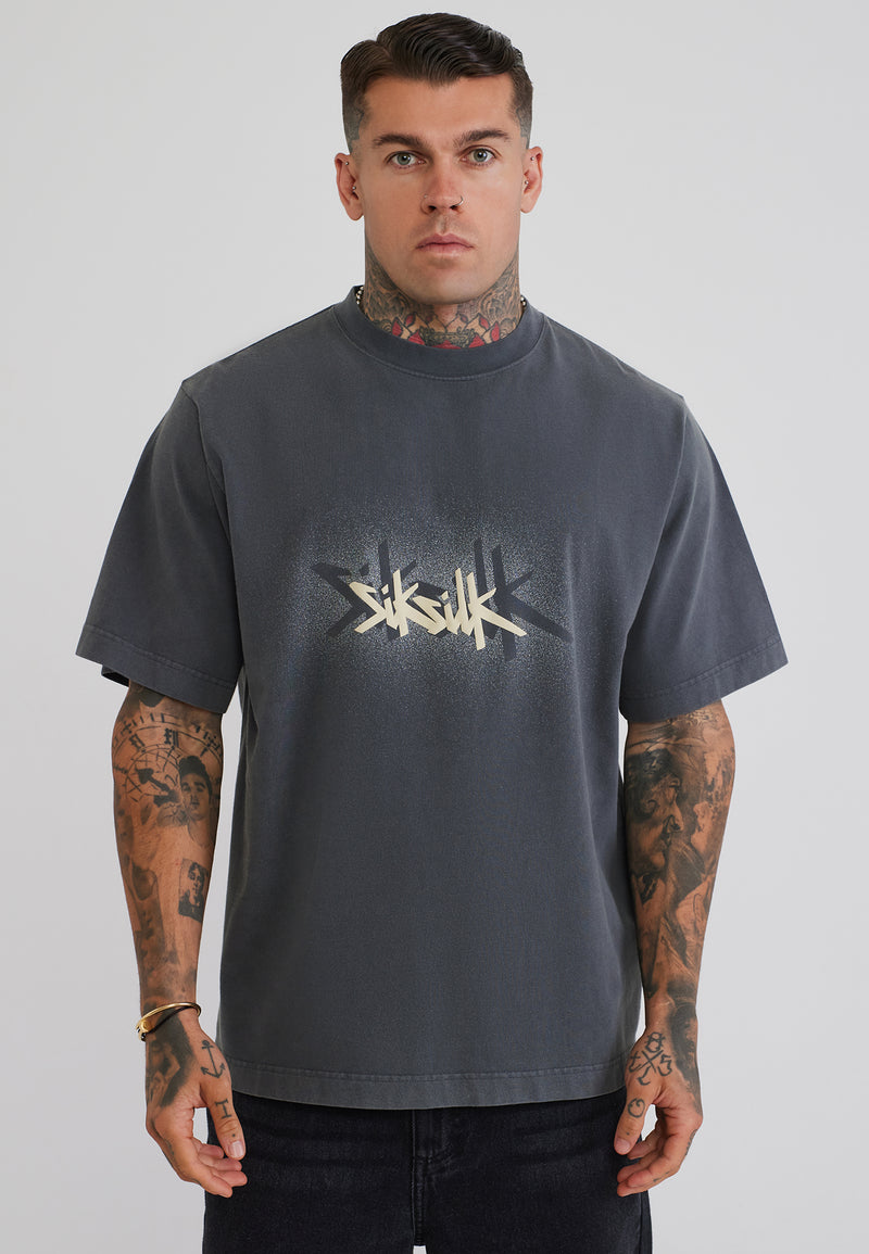 Grey Graphic T-Shirt
