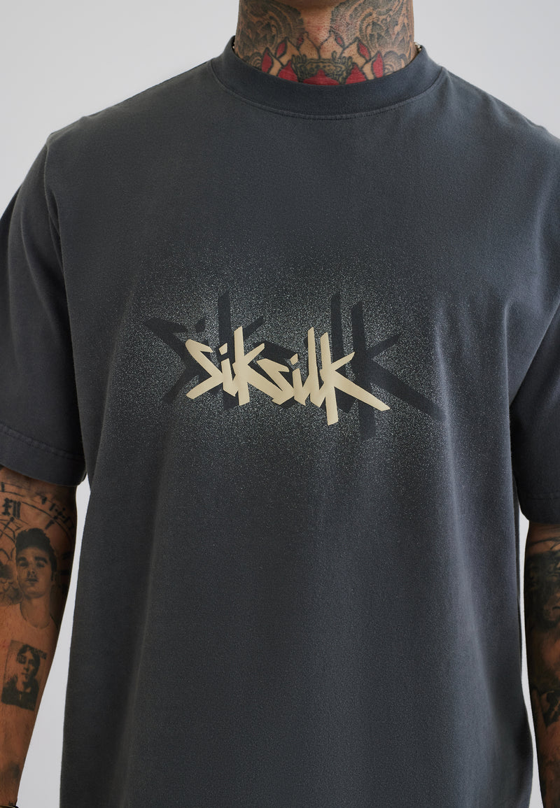 Grey Graphic T-Shirt (1)