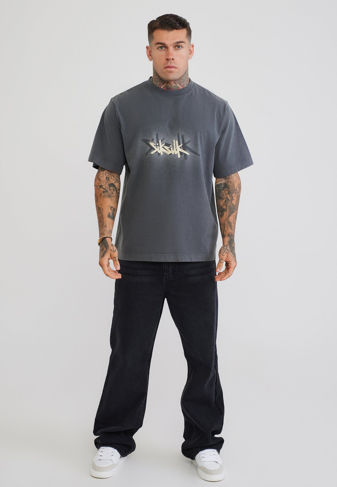 Grey Graphic T-Shirt (2)