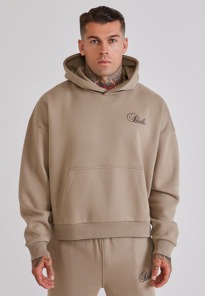 Beige Hoodie and Joggers Set (1)