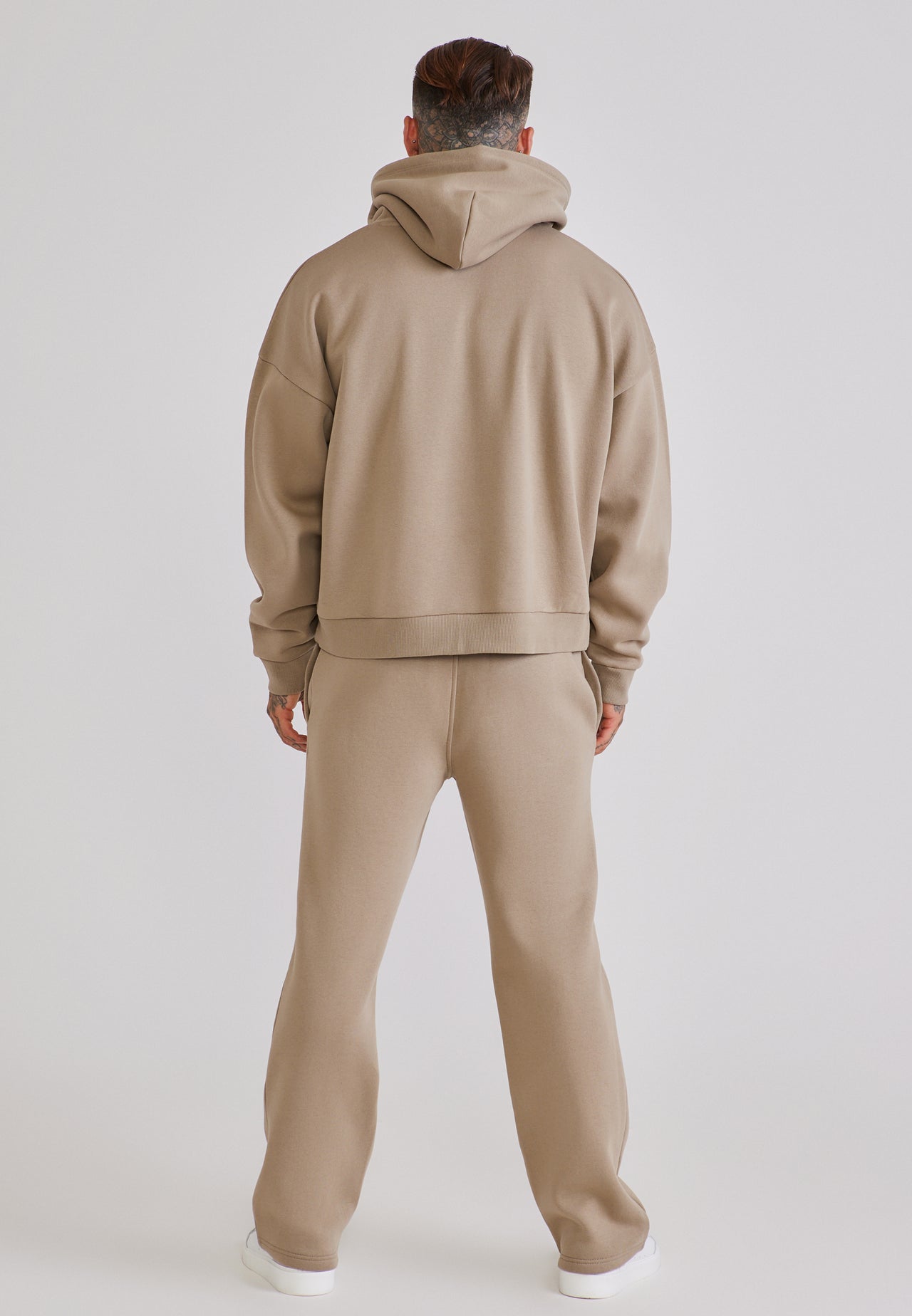 Beige Hoodie and Joggers Set (4)