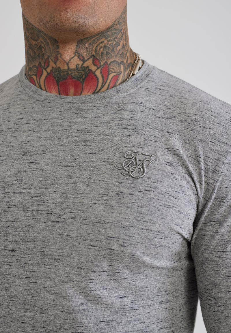 Grey LS Marl T-Shirt (1)