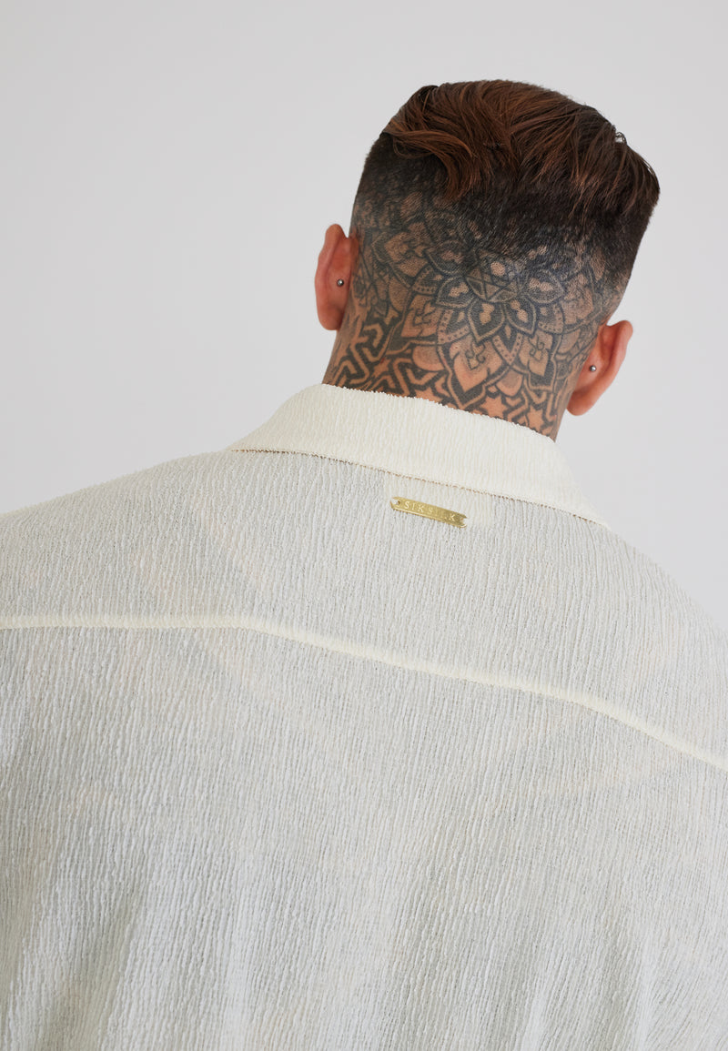 Ecru Textured Shirt (1)