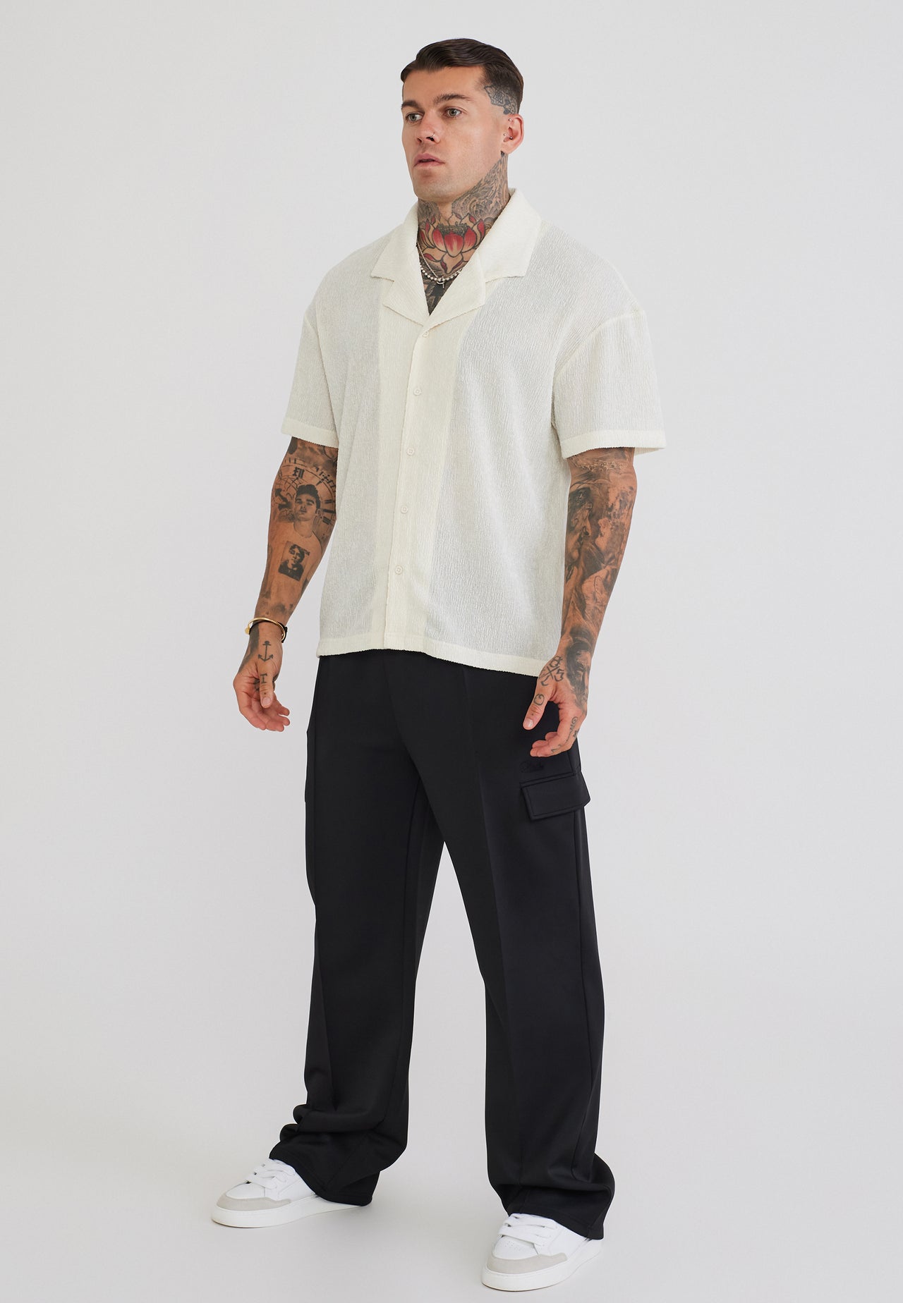 Ecru Textured Shirt (3)