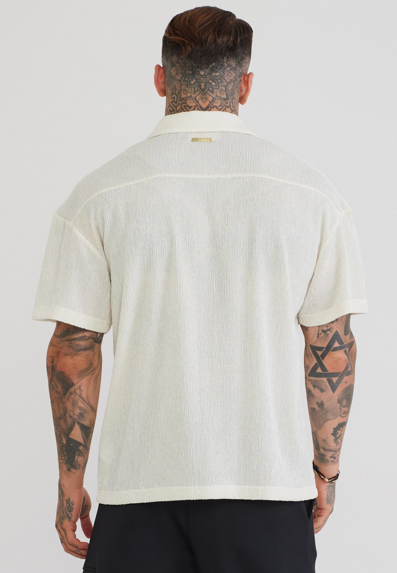 Ecru Textured Shirt (4)