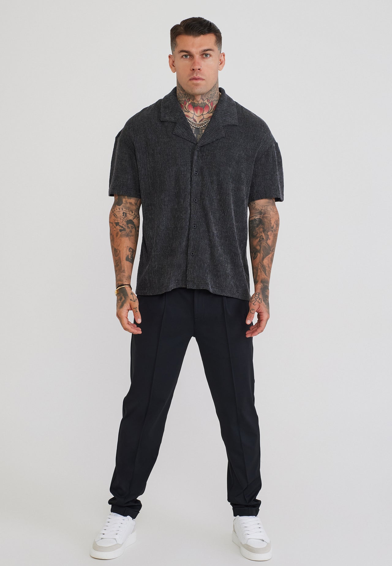 Black Textured Shirt (2)