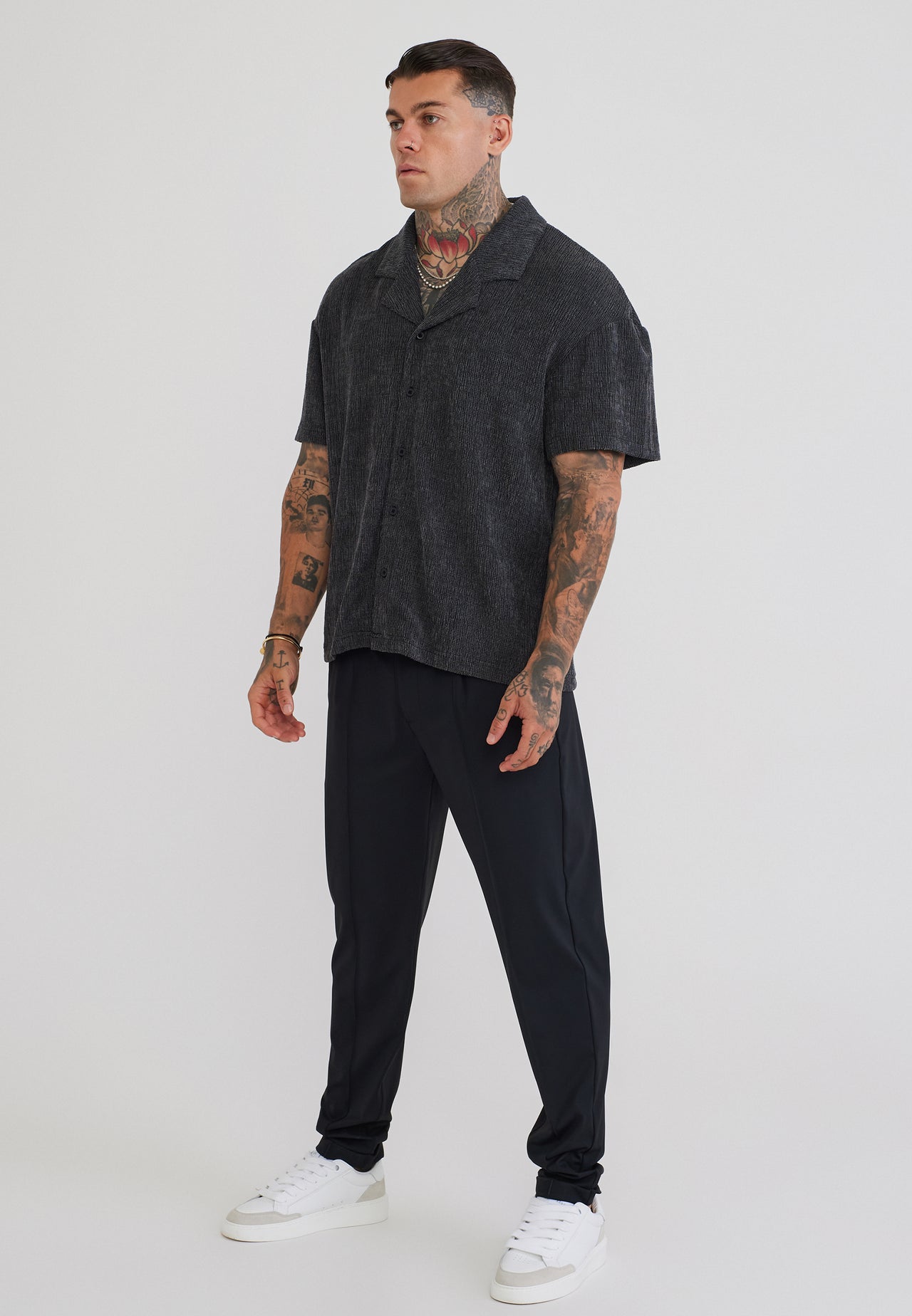 Black Textured Shirt (3)