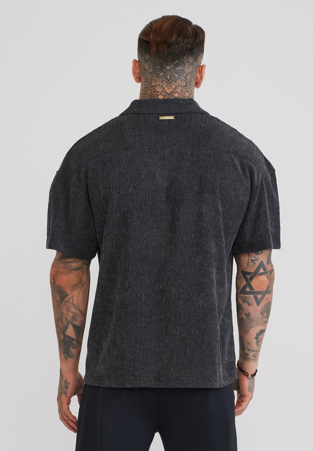Black Textured Shirt (4)