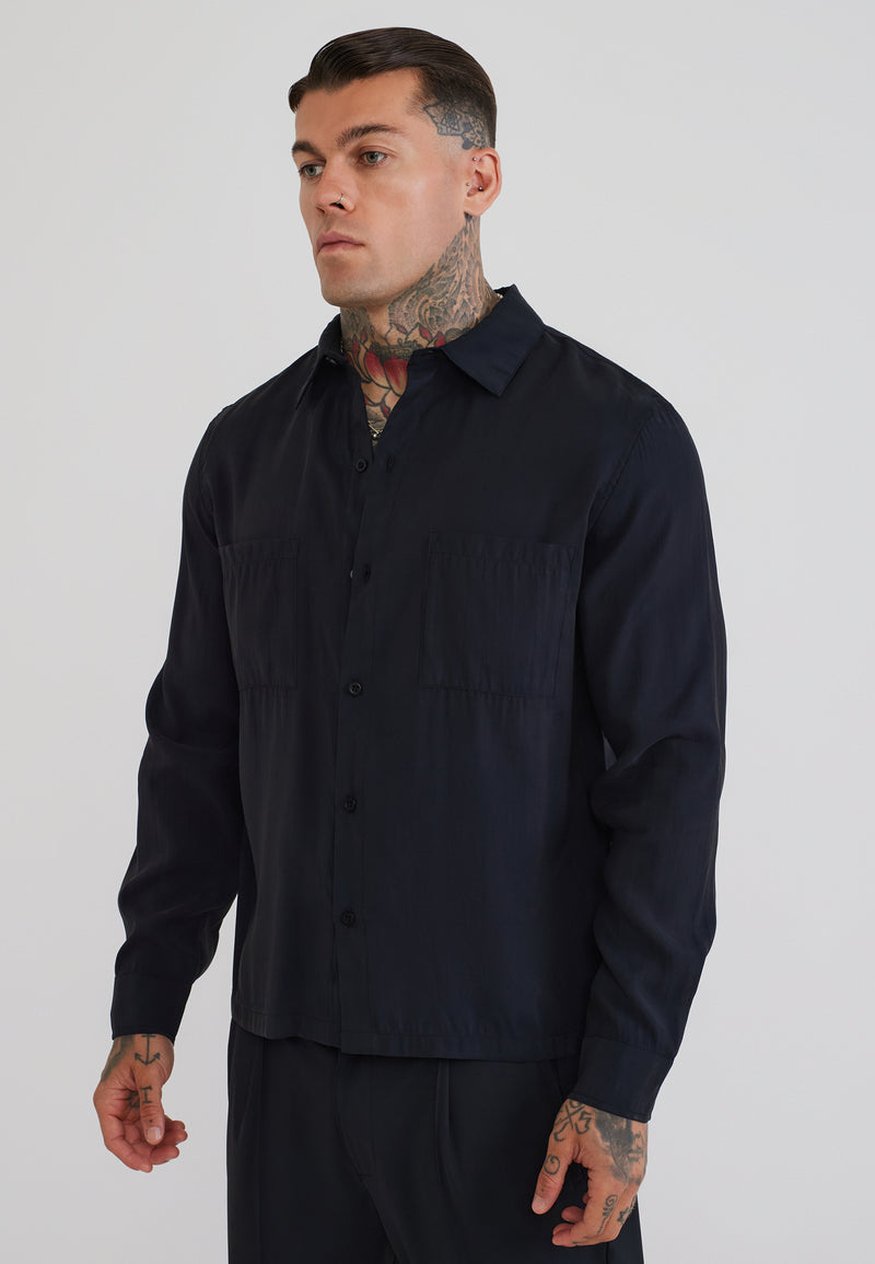 Black Long Sleeve Shirt (1)