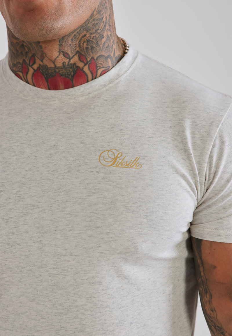 Snow Marl Essentials T-Shirt (1)