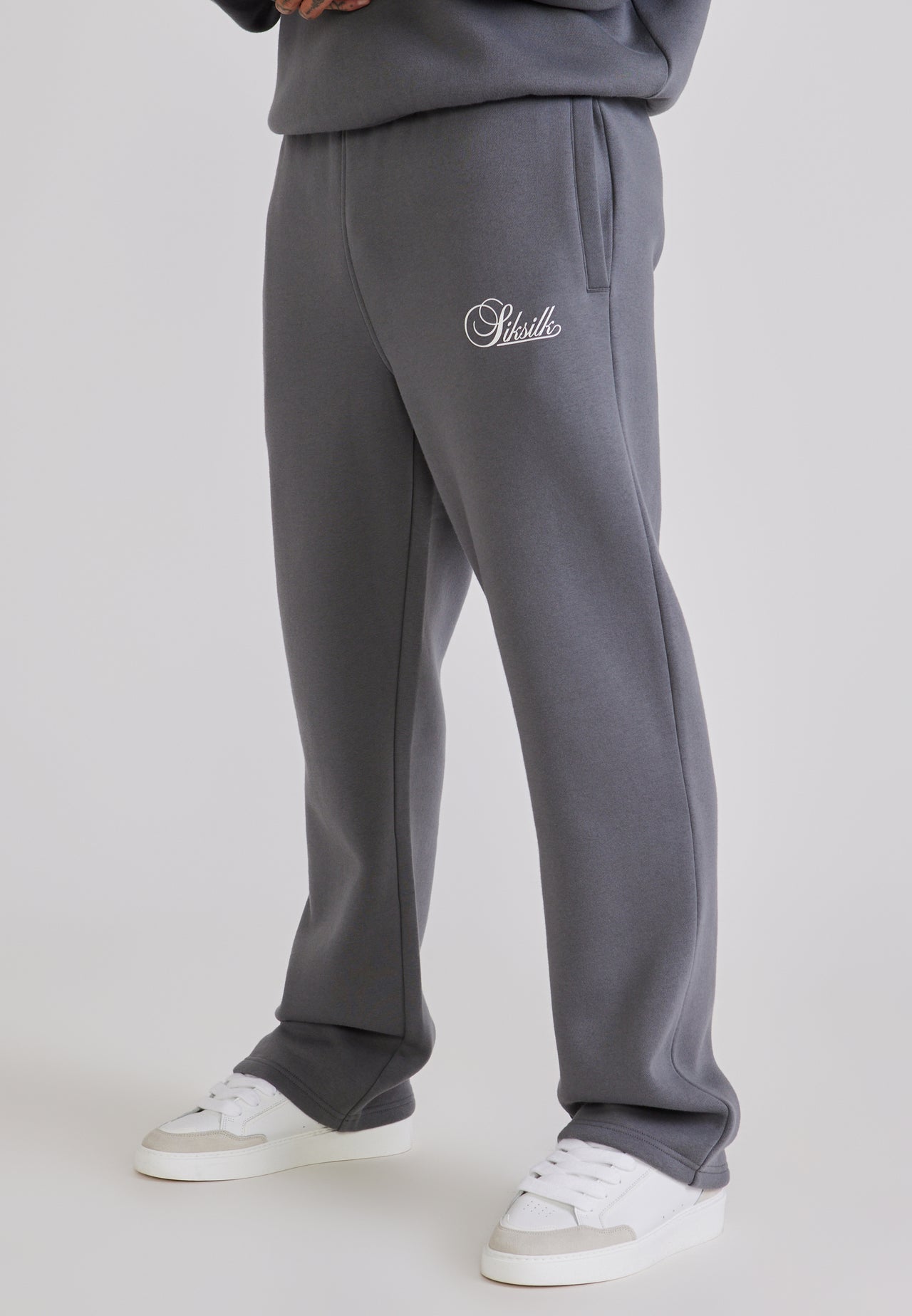 Grey Essentials Track Pants
