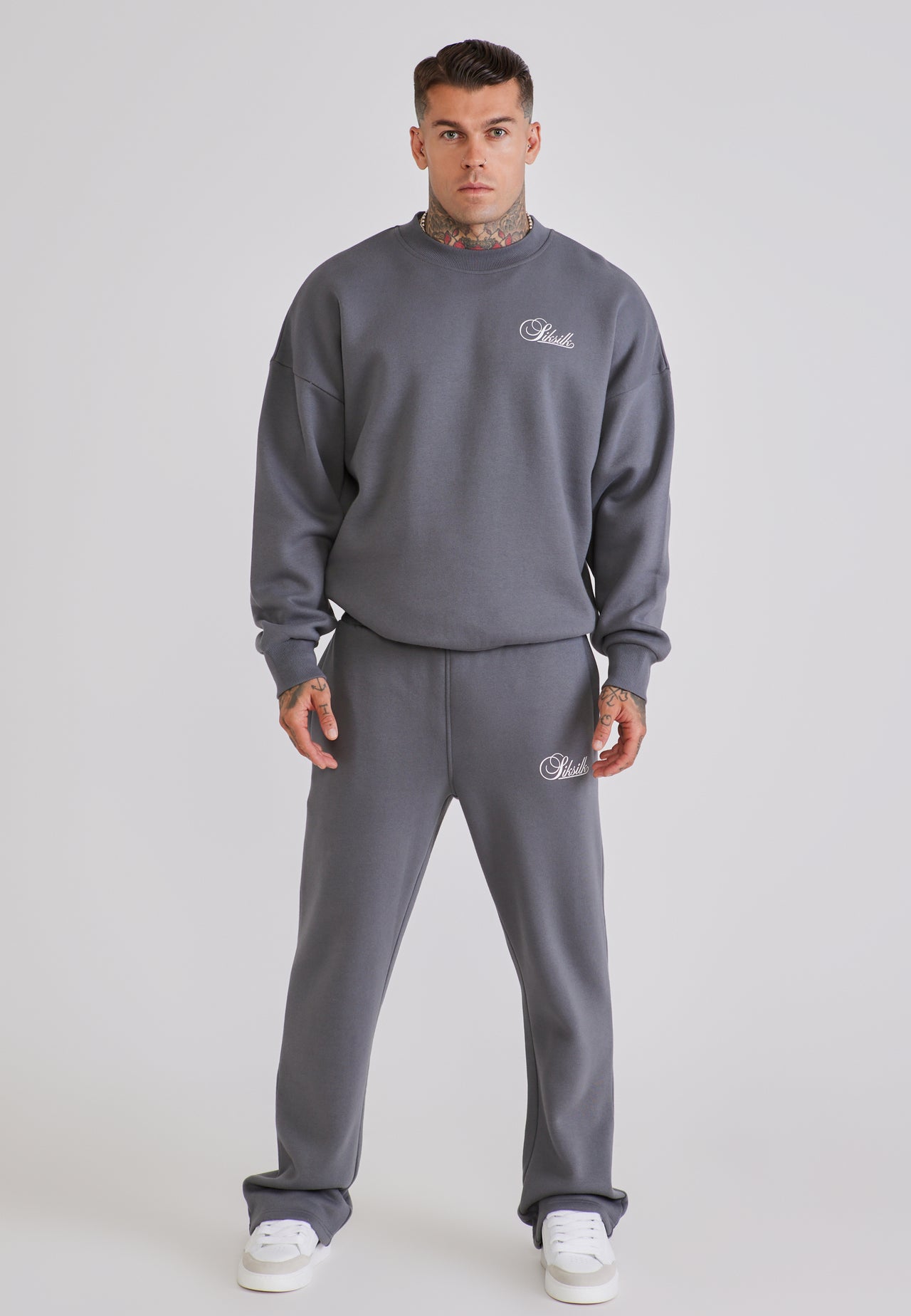 Grey Essentials Track Pants (1)