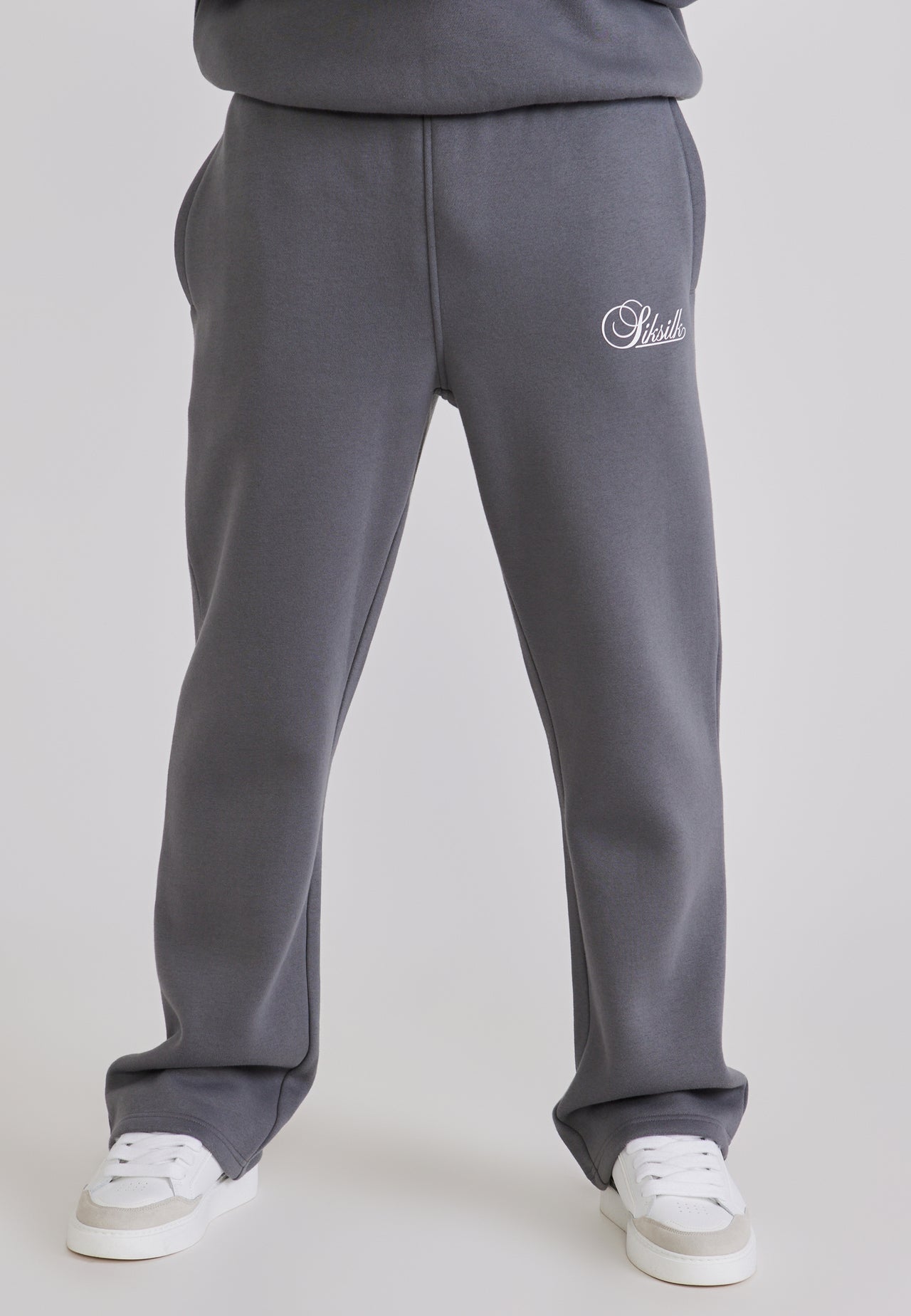 Grey Essentials Track Pants (2)