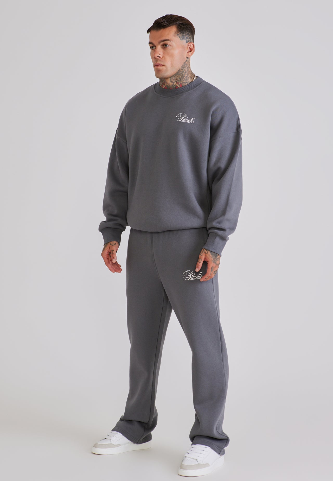 Grey Essentials Track Pants (3)