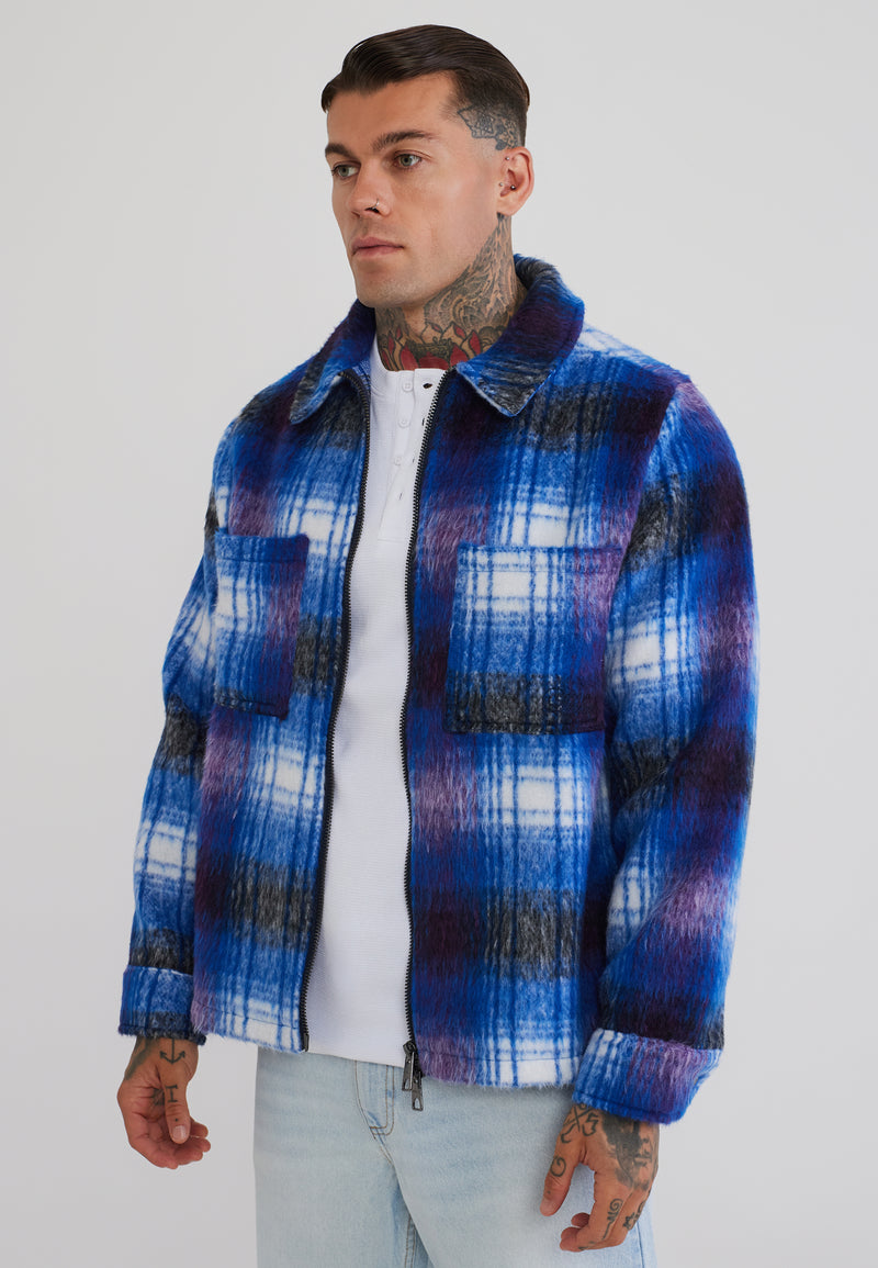 Blue Plaid Shacket (1)